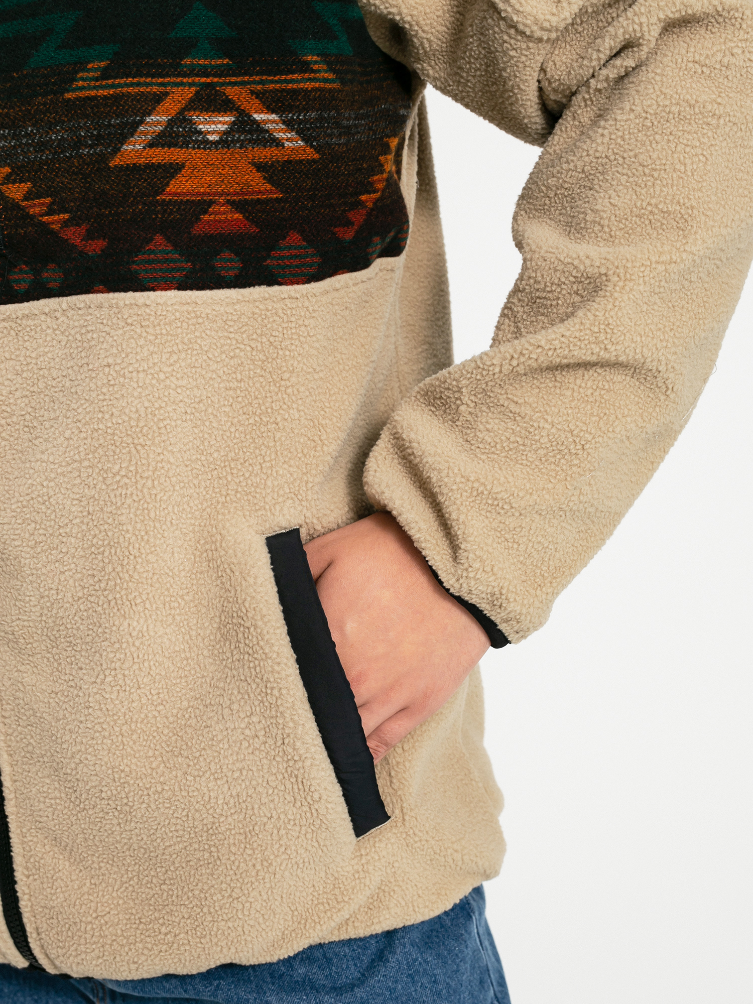 Męski Polar Iriedaily Wonderer Track (khaki)