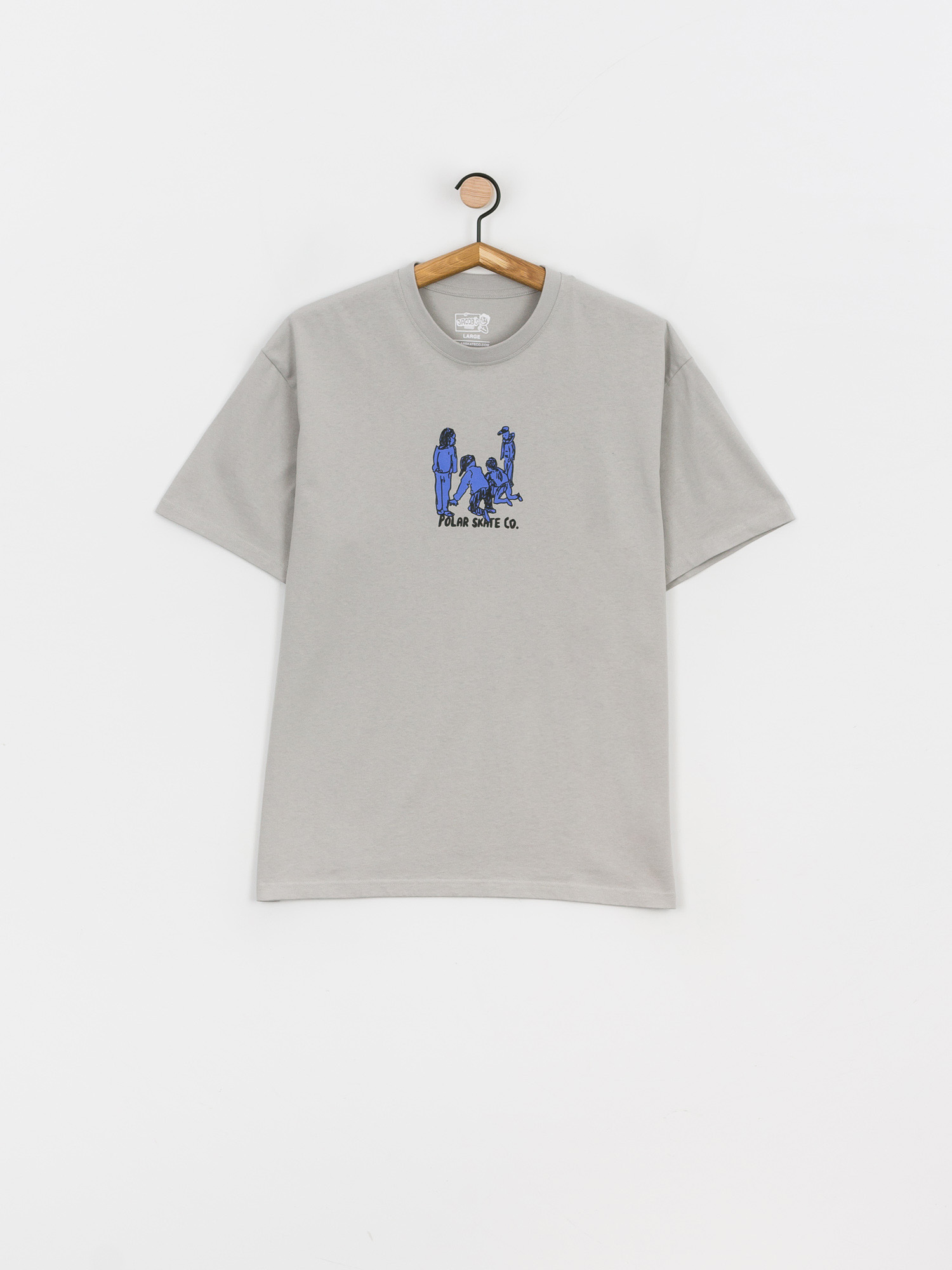 T-shirt Polar Skate Up to no good (silver grey)