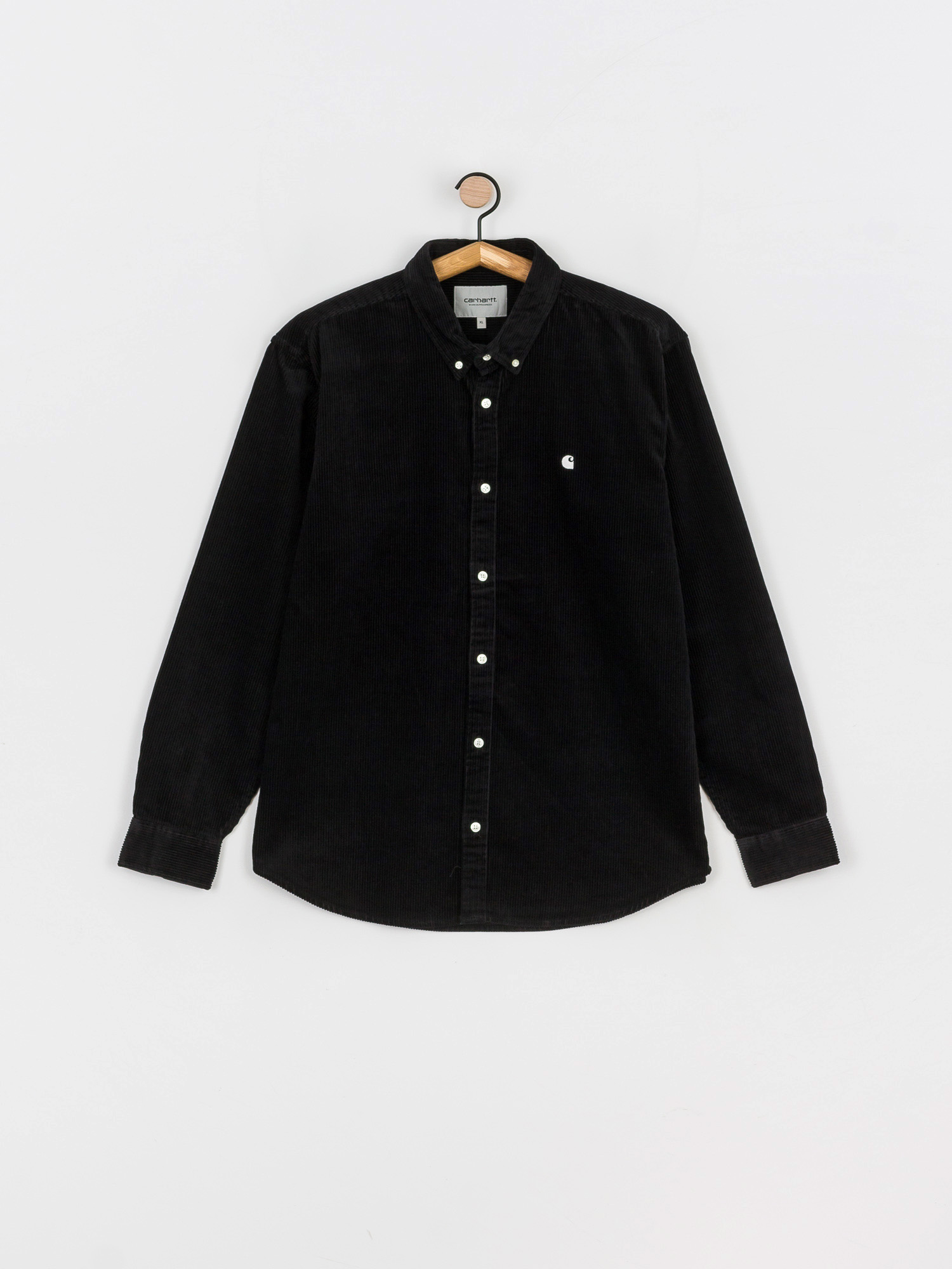 Koszula Carhartt WIP Madison Cord (black/wax)