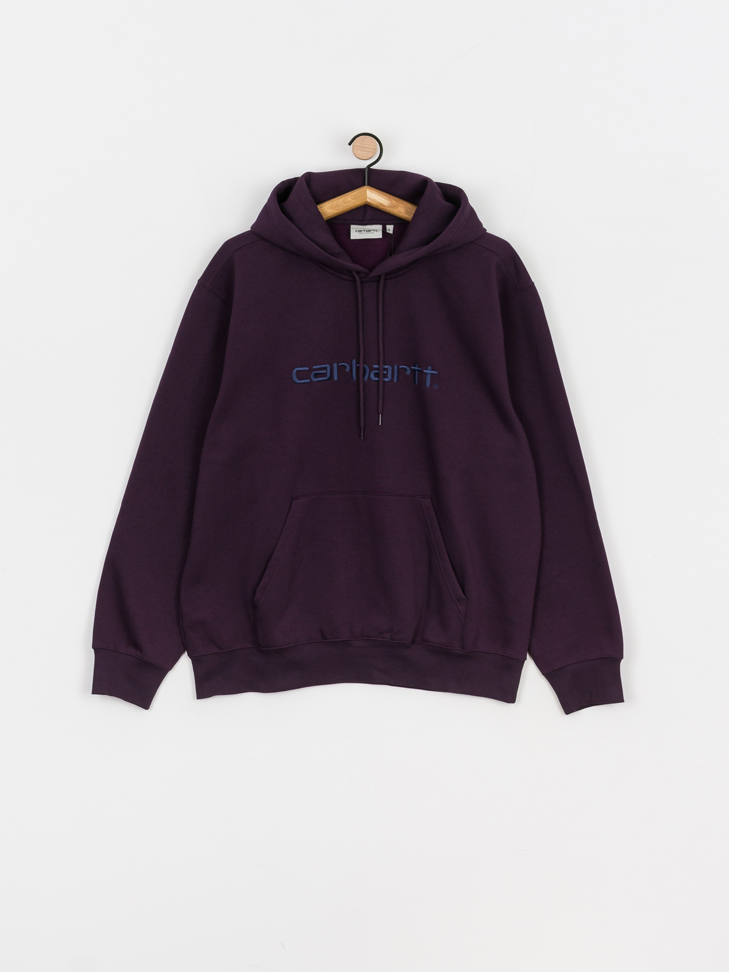 Bluza z kapturem Carhartt WIP Carhartt HD (dark iris/cold viola)