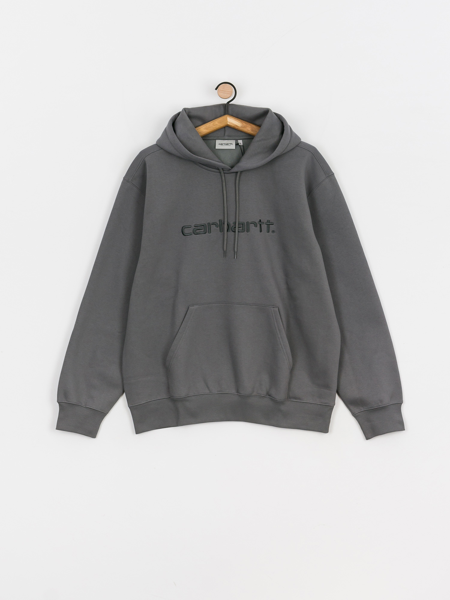 Bluza z kapturem Carhartt WIP Carhartt HD (shiver/blacksmith)