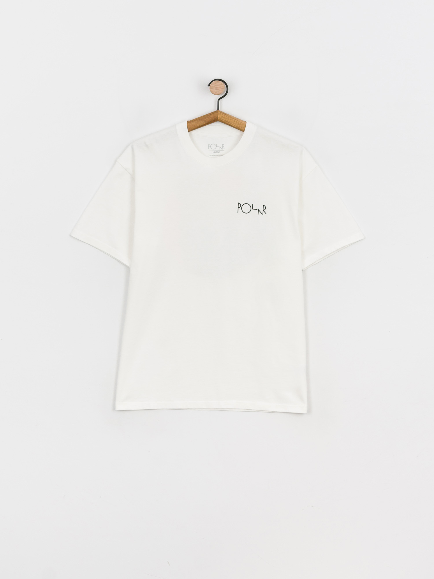 T-shirt Polar Skate Facescape Fill Logo (white)