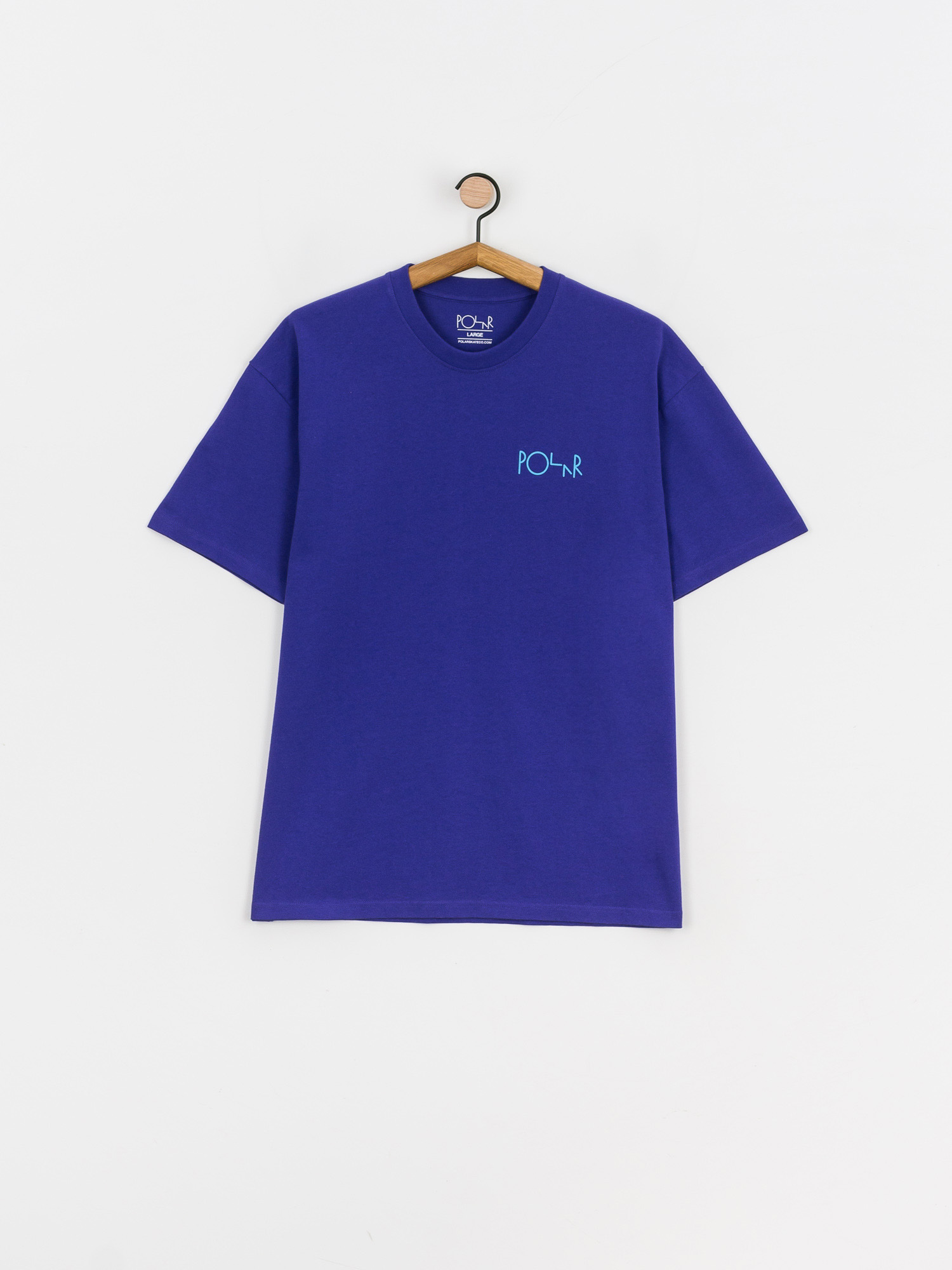 T-shirt Polar Skate Stroke Logo (purple)
