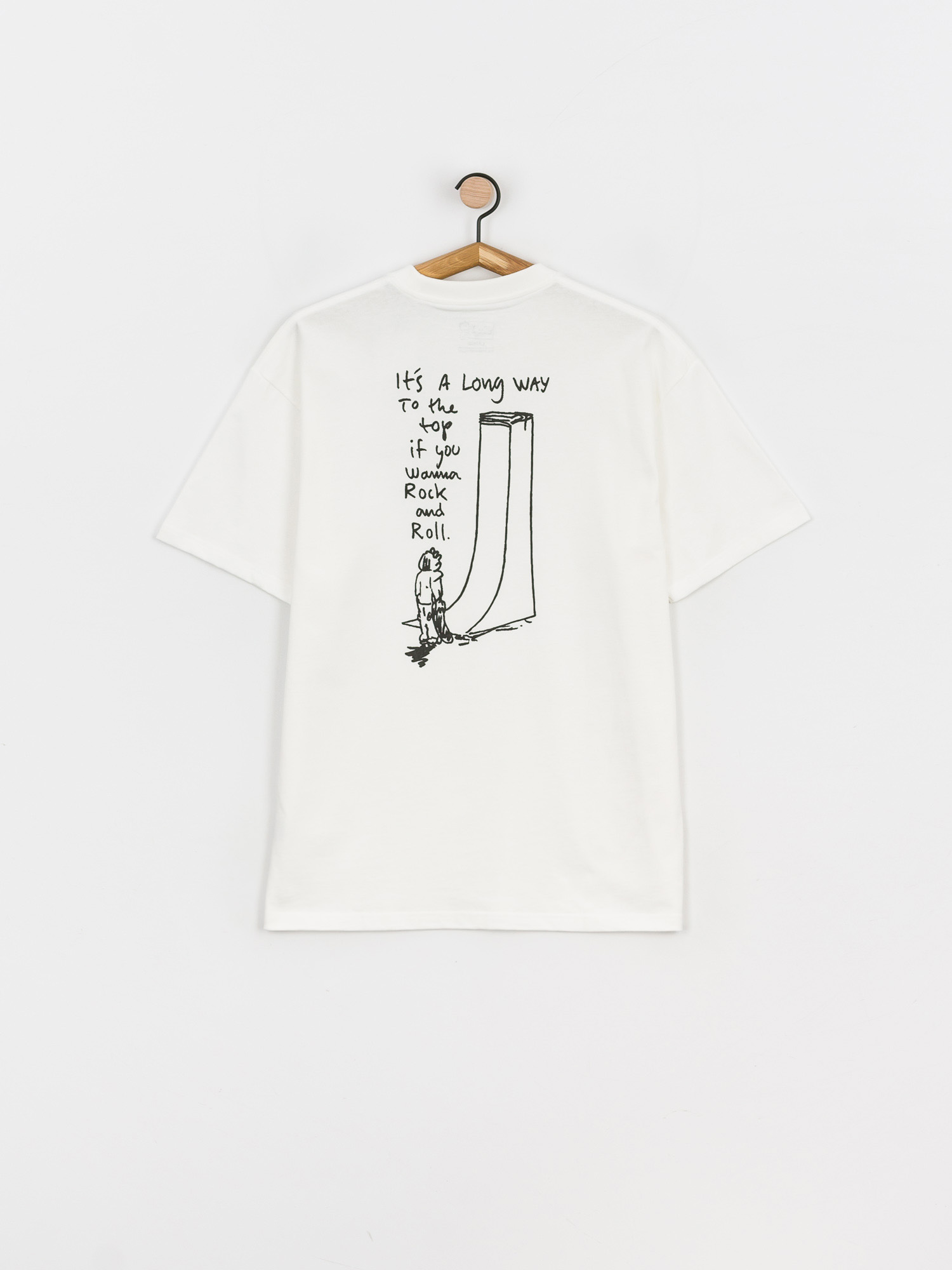 T-shirt Polar Skate Rock n Roll (white)