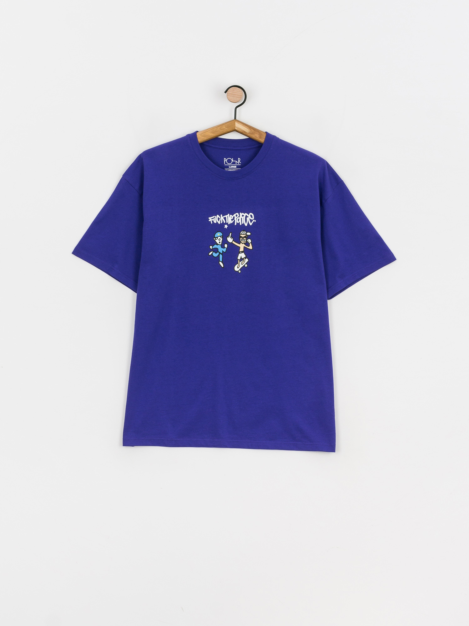 T-shirt Polar Skate FTP (purple)