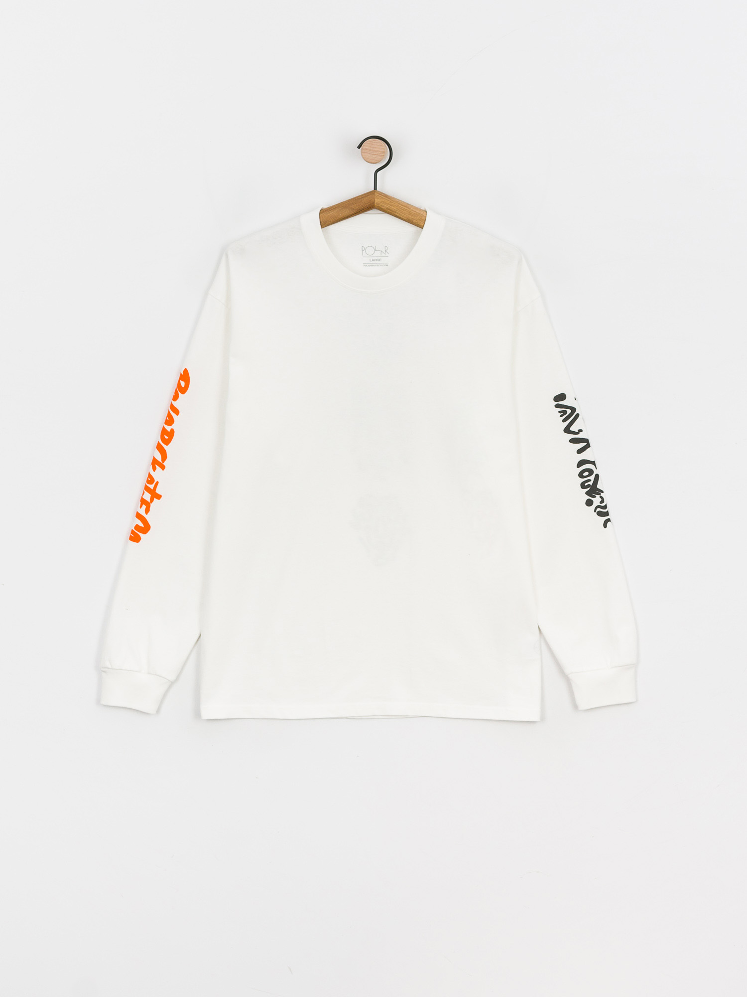 Longsleeve Polar Skate Facescape (white)