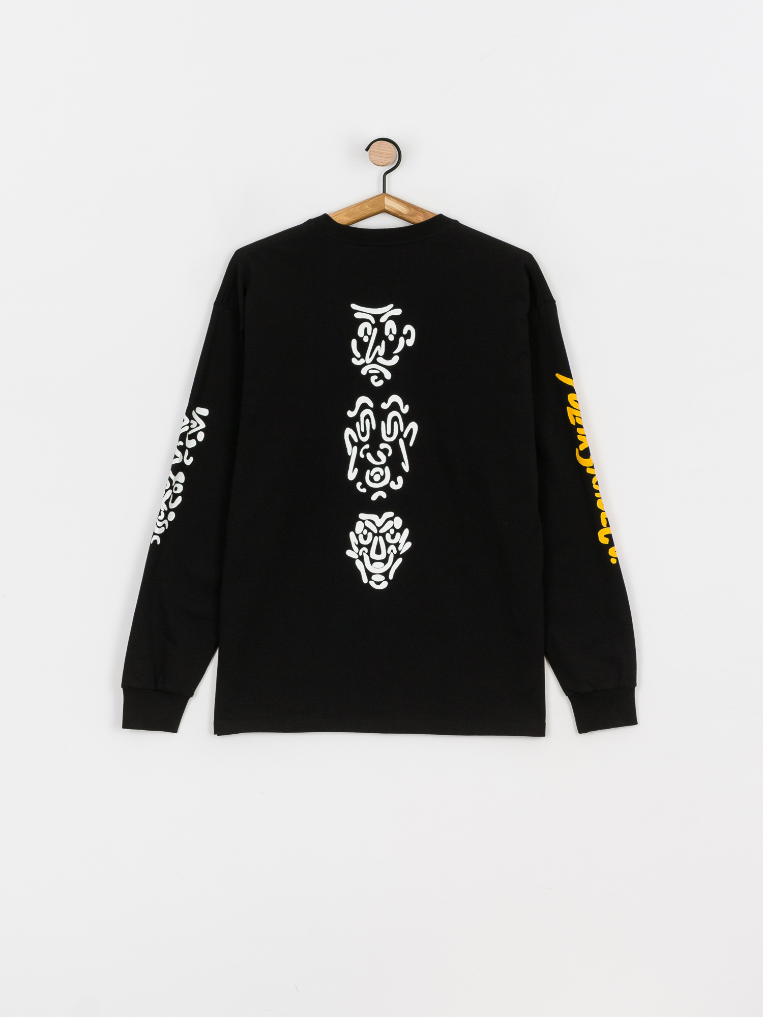 Longsleeve Polar Skate Facescape (black)