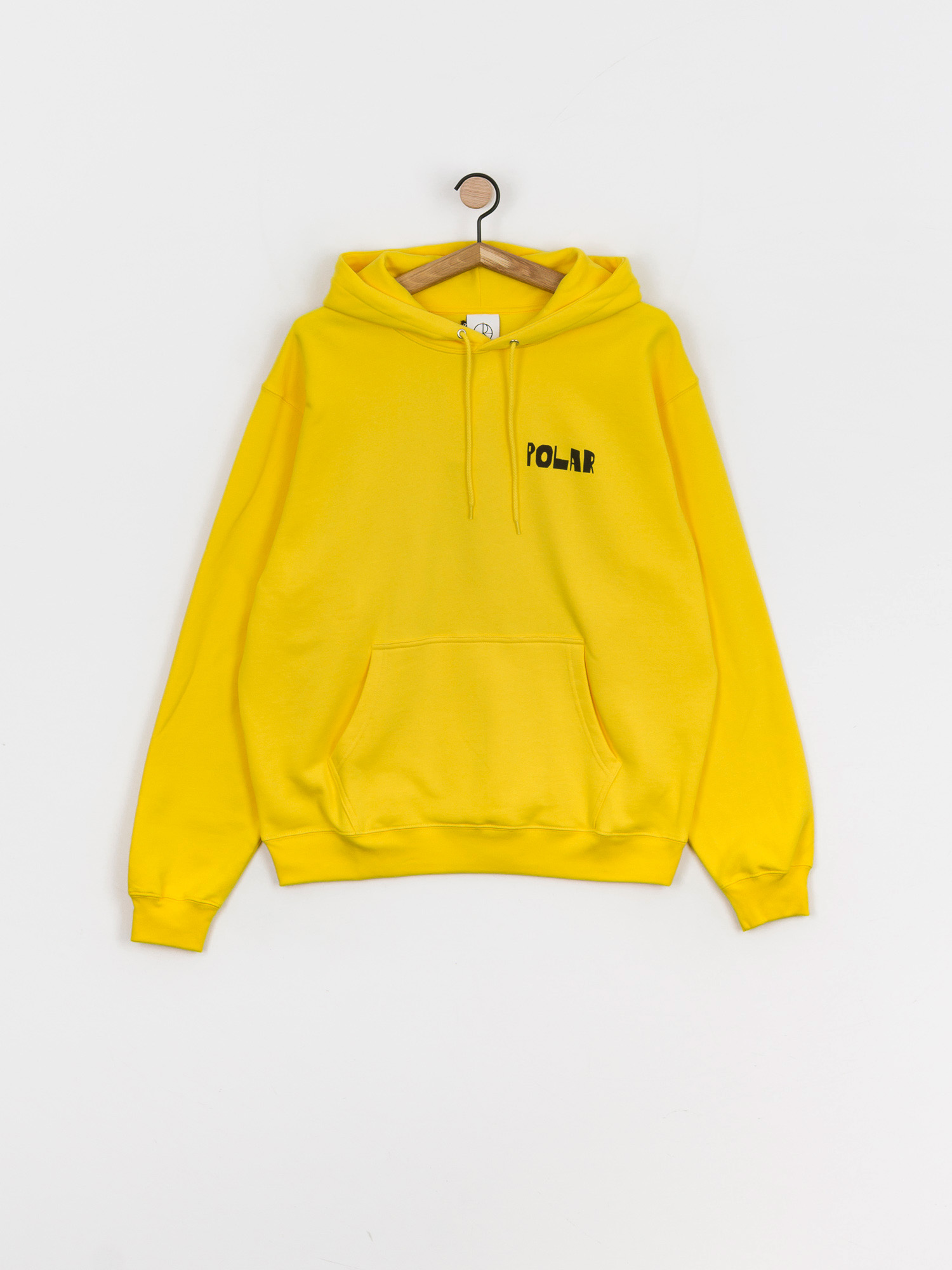 Bluza z kapturem Polar Skate Trippin HD (lemon)