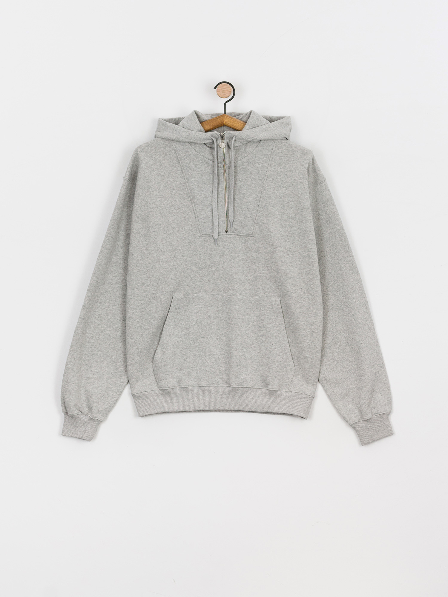 Bluza z kapturem Polar Skate Half Zip HD (sport grey)