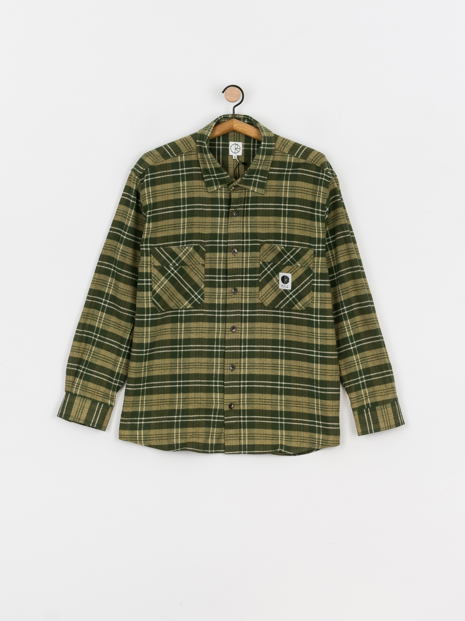 Koszula Polar Skate Flannel (uniform green)