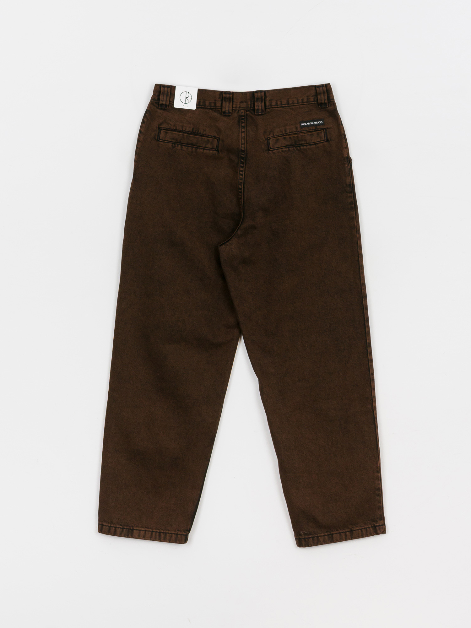 Spodnie Polar Skate Grund Chinos (brown black)