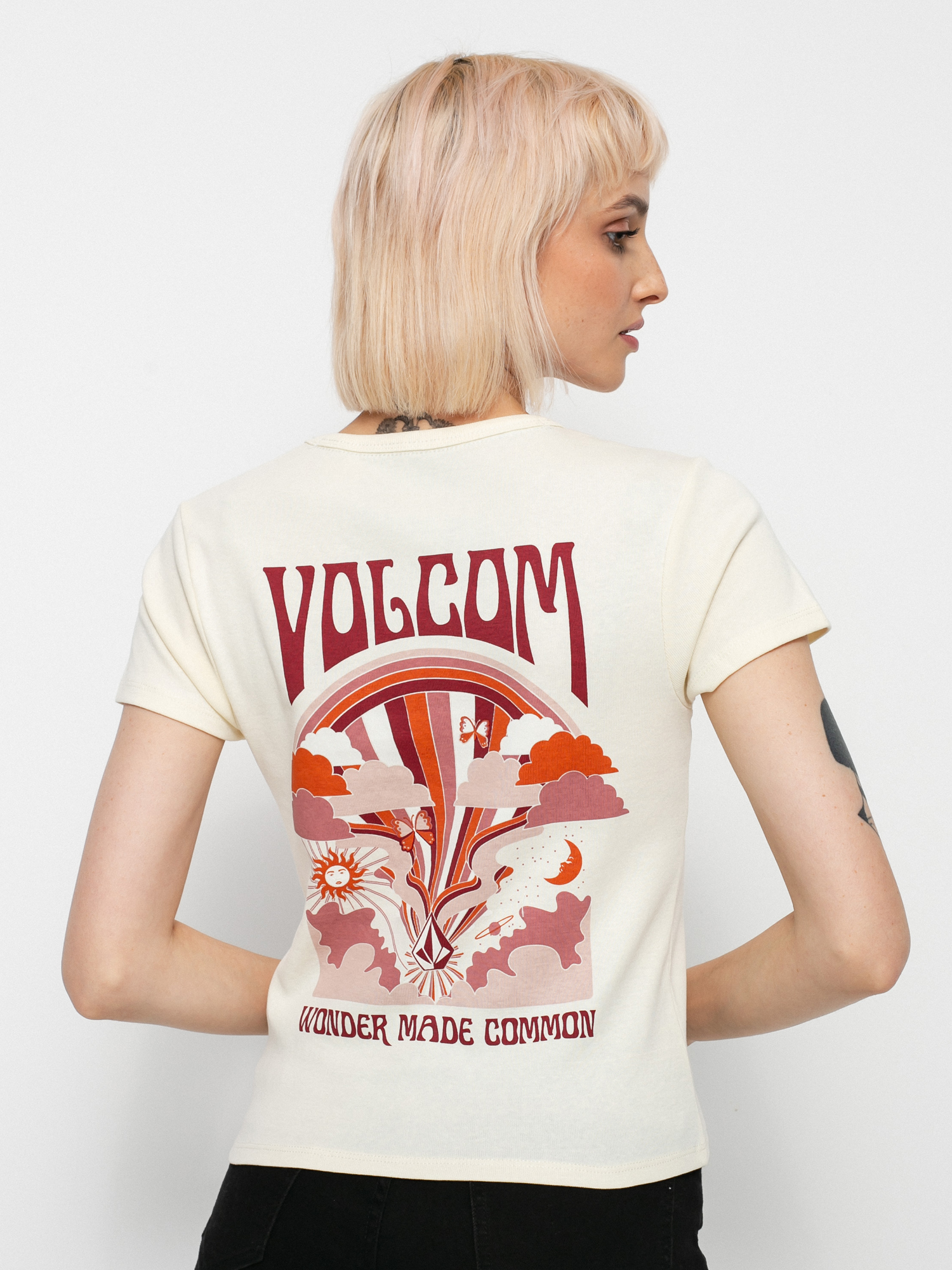 T-shirt Volcom Harley & J Wmn (cloud)