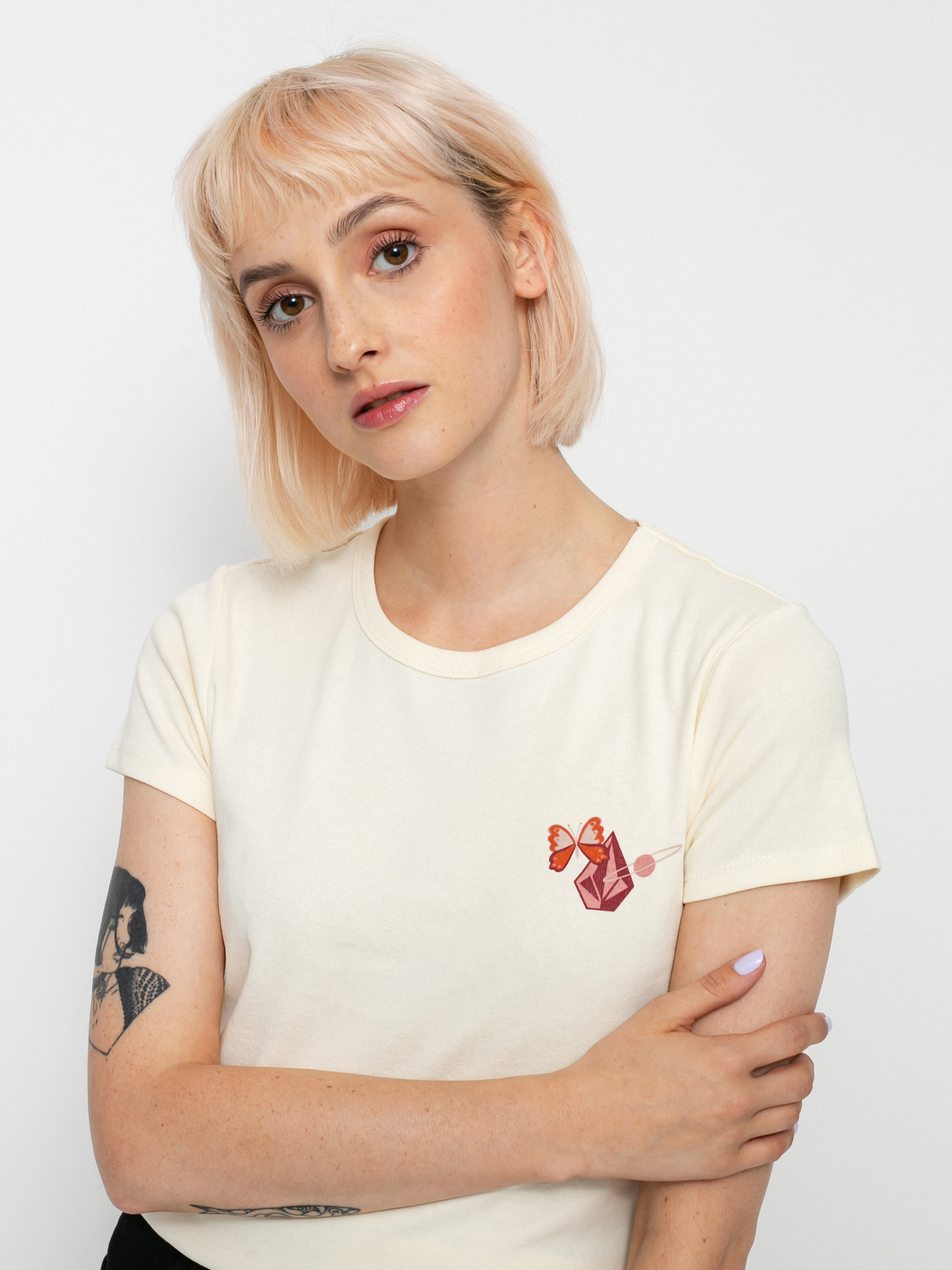 T-shirt Volcom Harley & J Wmn (cloud)