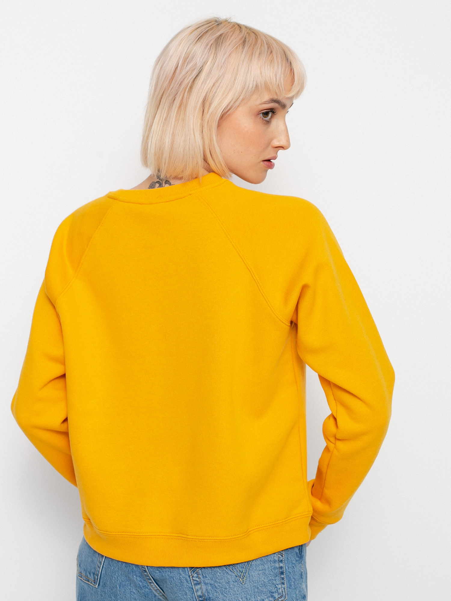 Bluza Volcom Truly Stokin Crew Wmn (vintage gold)