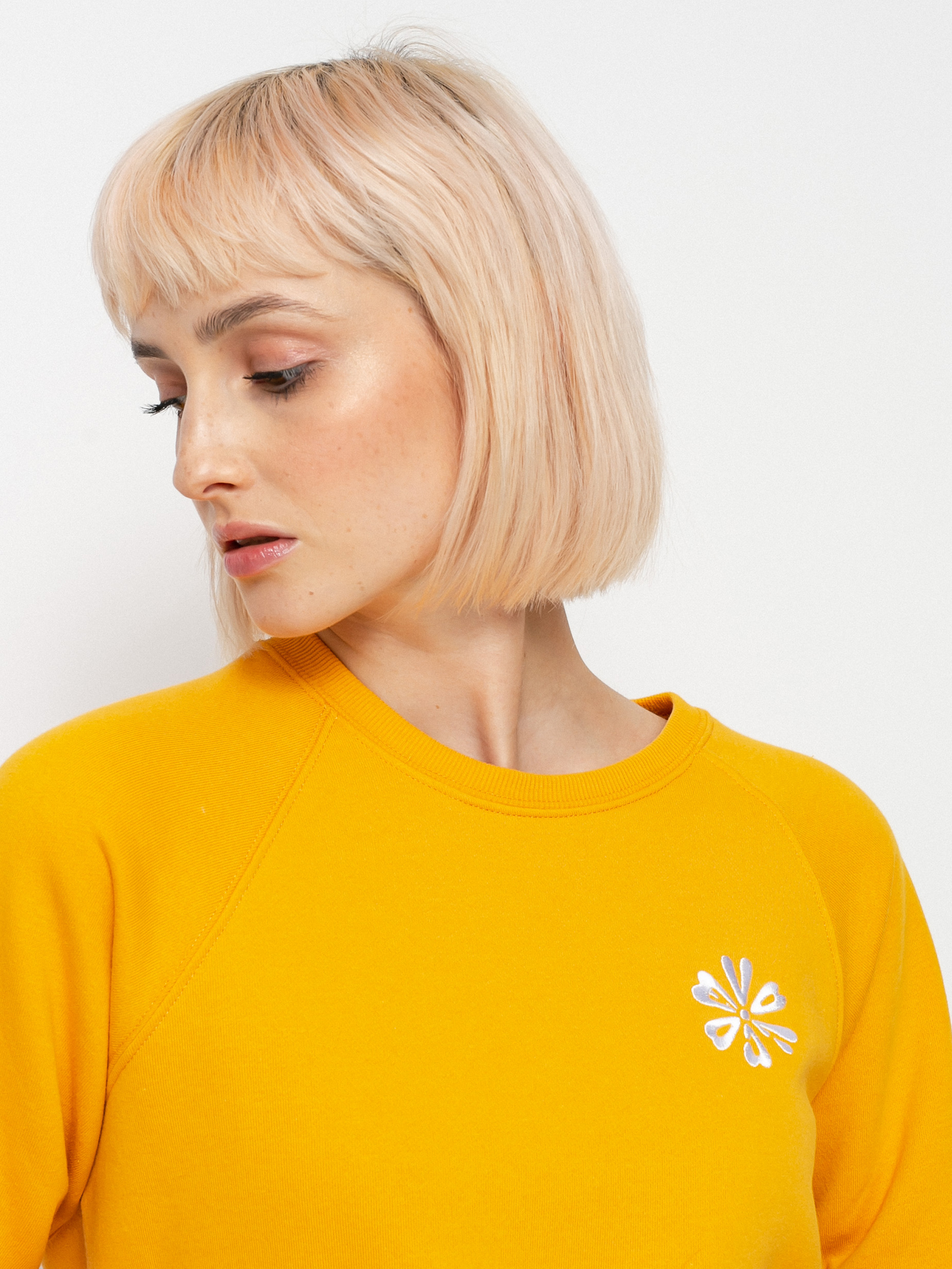 Bluza Volcom Truly Stokin Crew Wmn (vintage gold)