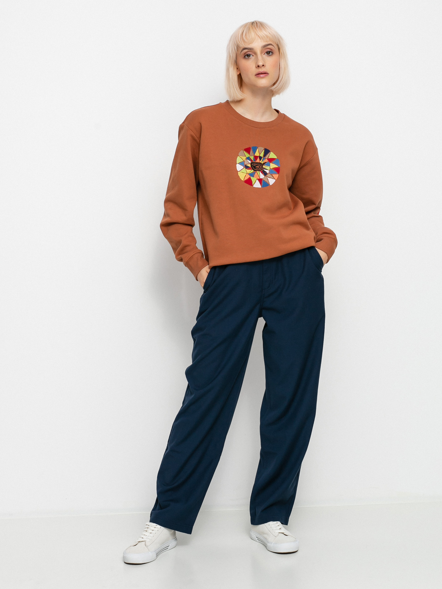 Spodnie Vans Skate Elastic Wmn (dress blues)
