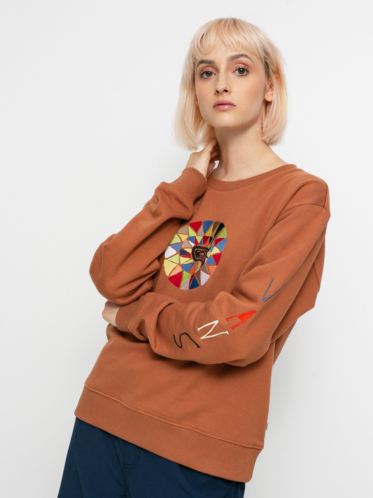Bluza Vans X Hanna Scott Crew Wmn (argan oil)