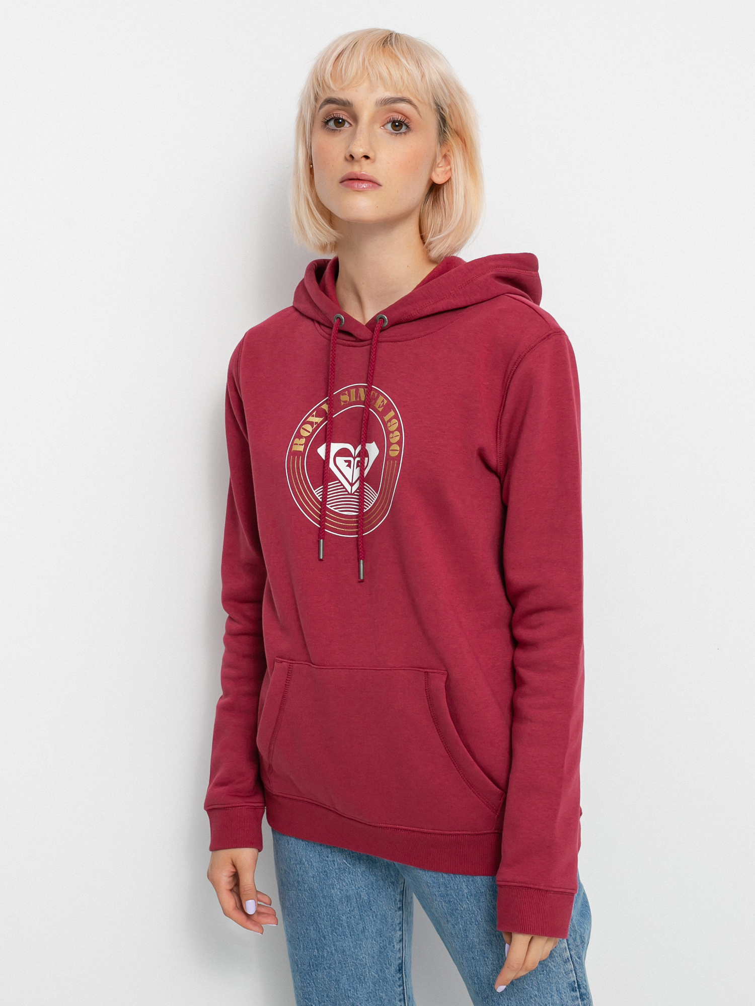 Bluza z kapturem Roxy Day Breaks Brushed B HD Wmn (tibetan red)