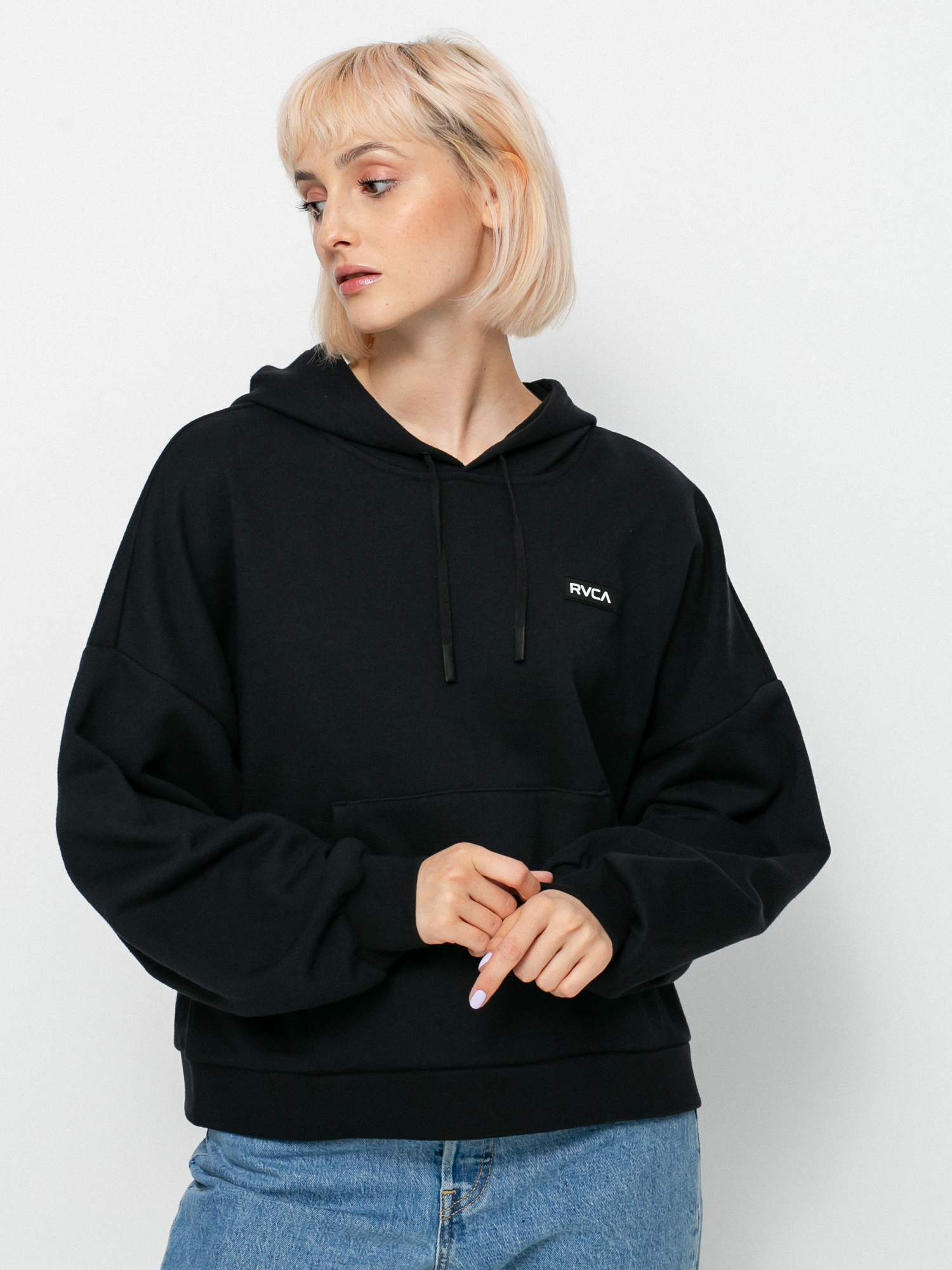 Bluza z kapturem RVCA Va Essential HD Wmn (black)