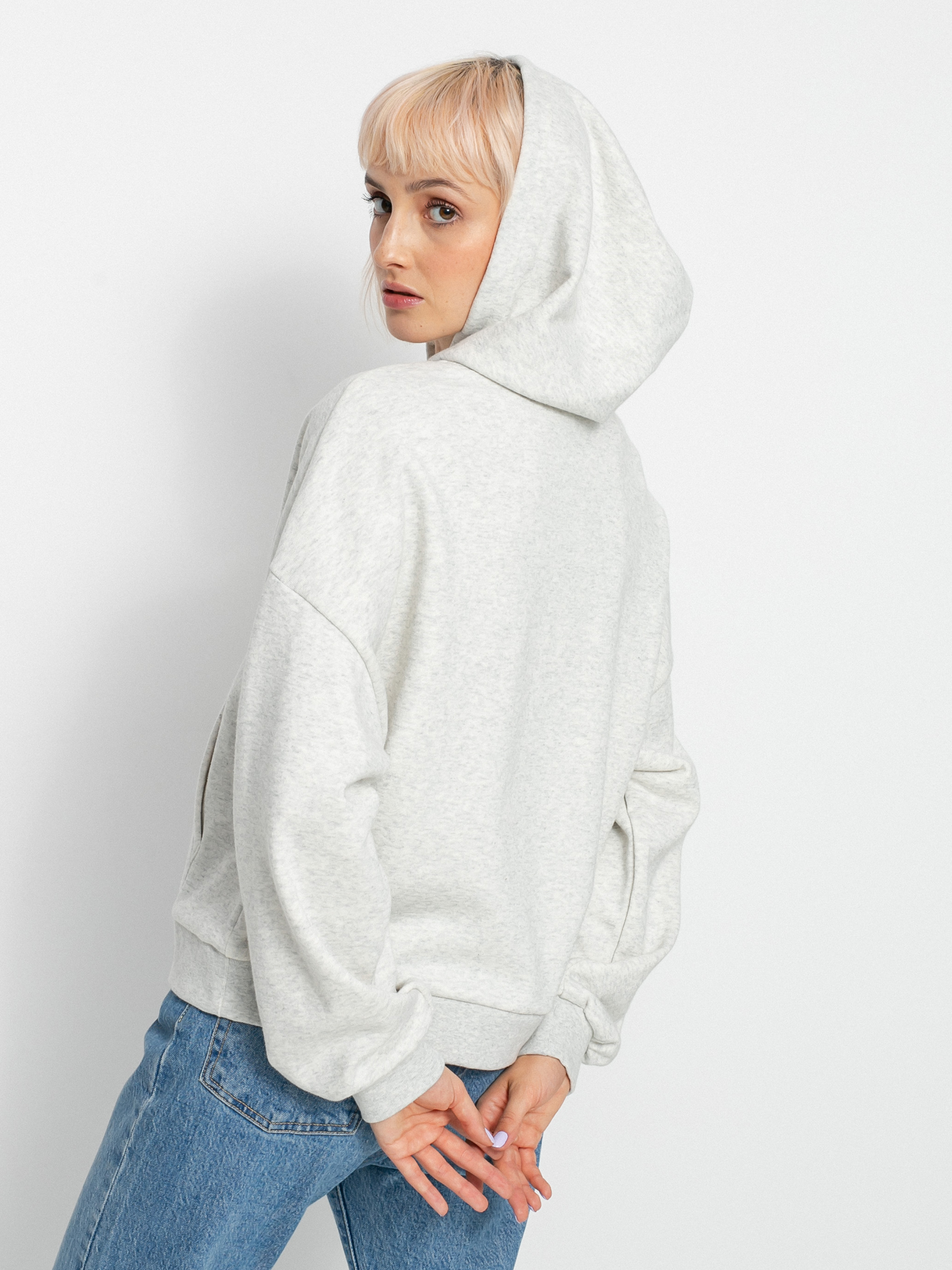 Bluza z kapturem RVCA Va Essential HD (snow marle)