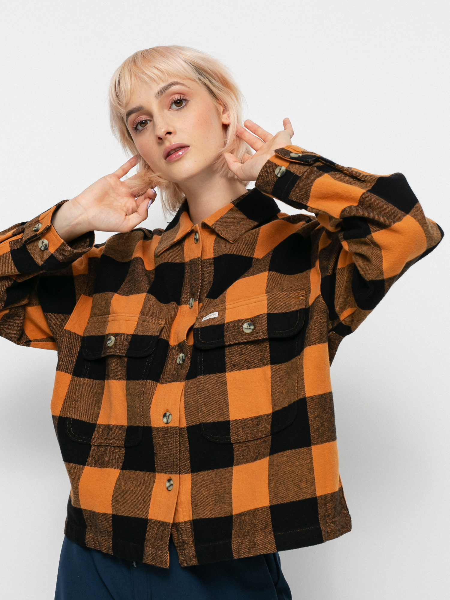 Koszula Brixton Bowery Flannel Ls Wmn (lion)