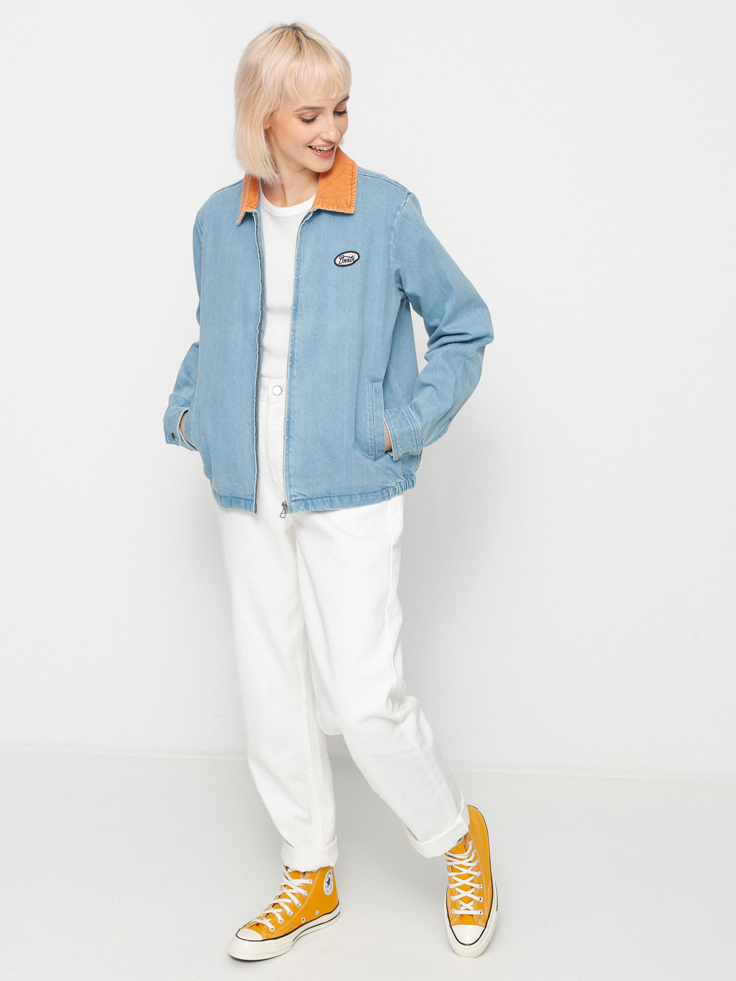 Kurtka Brixton Utopia Wmn (70s blue)
