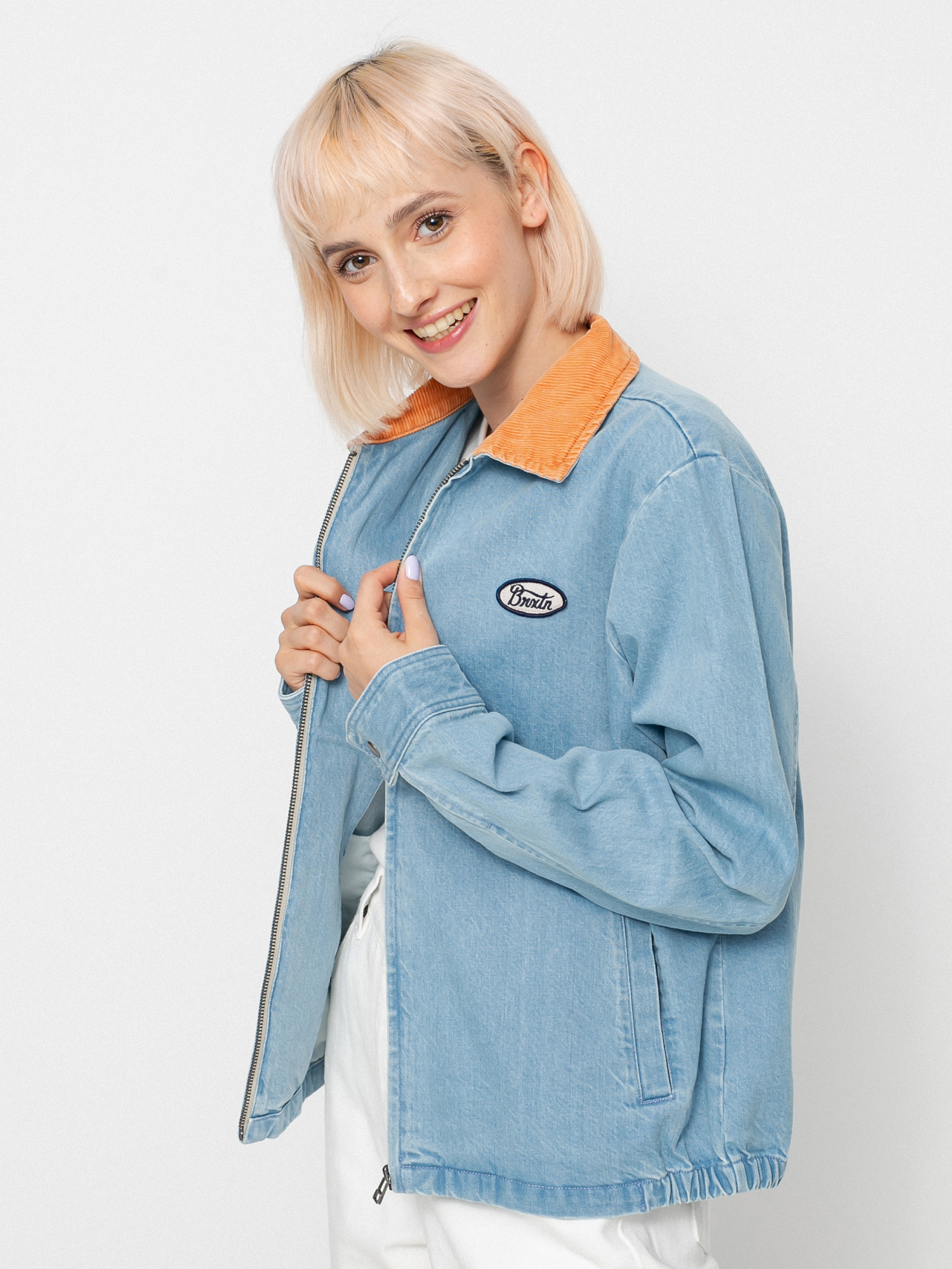 Kurtka Brixton Utopia Wmn (70s blue)