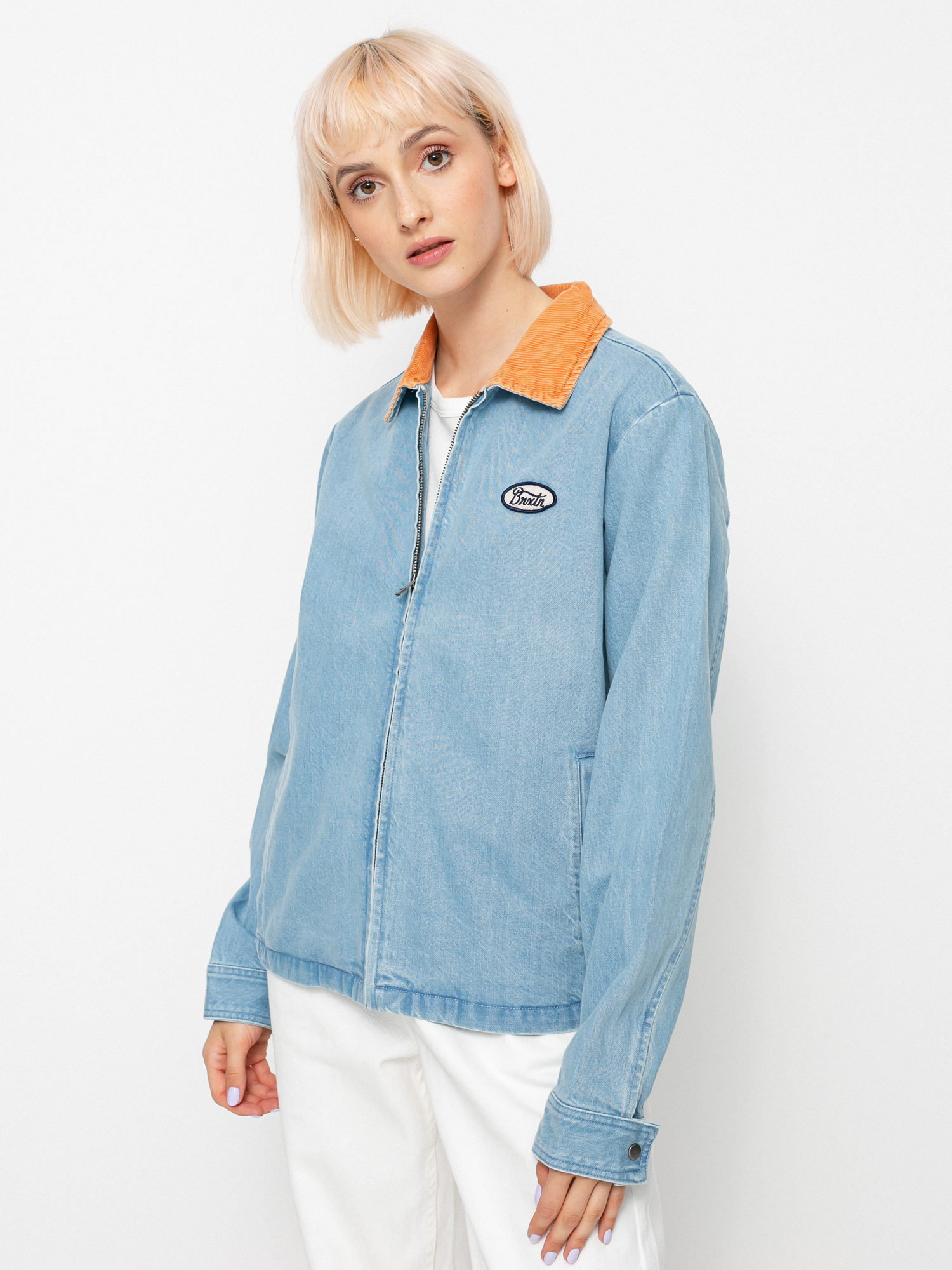 Kurtka Brixton Utopia Wmn (70s blue)