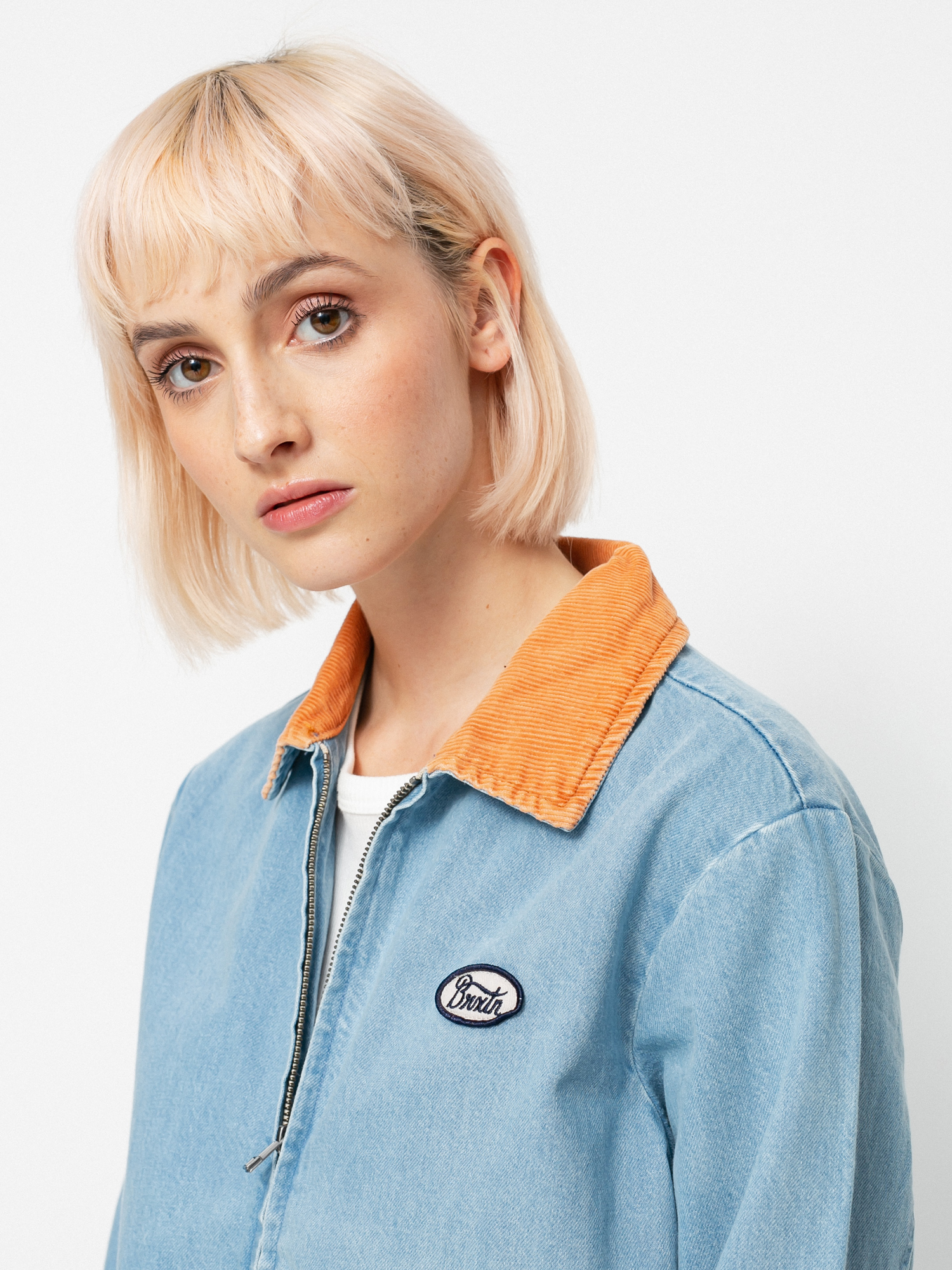 Kurtka Brixton Utopia Wmn (70s blue)