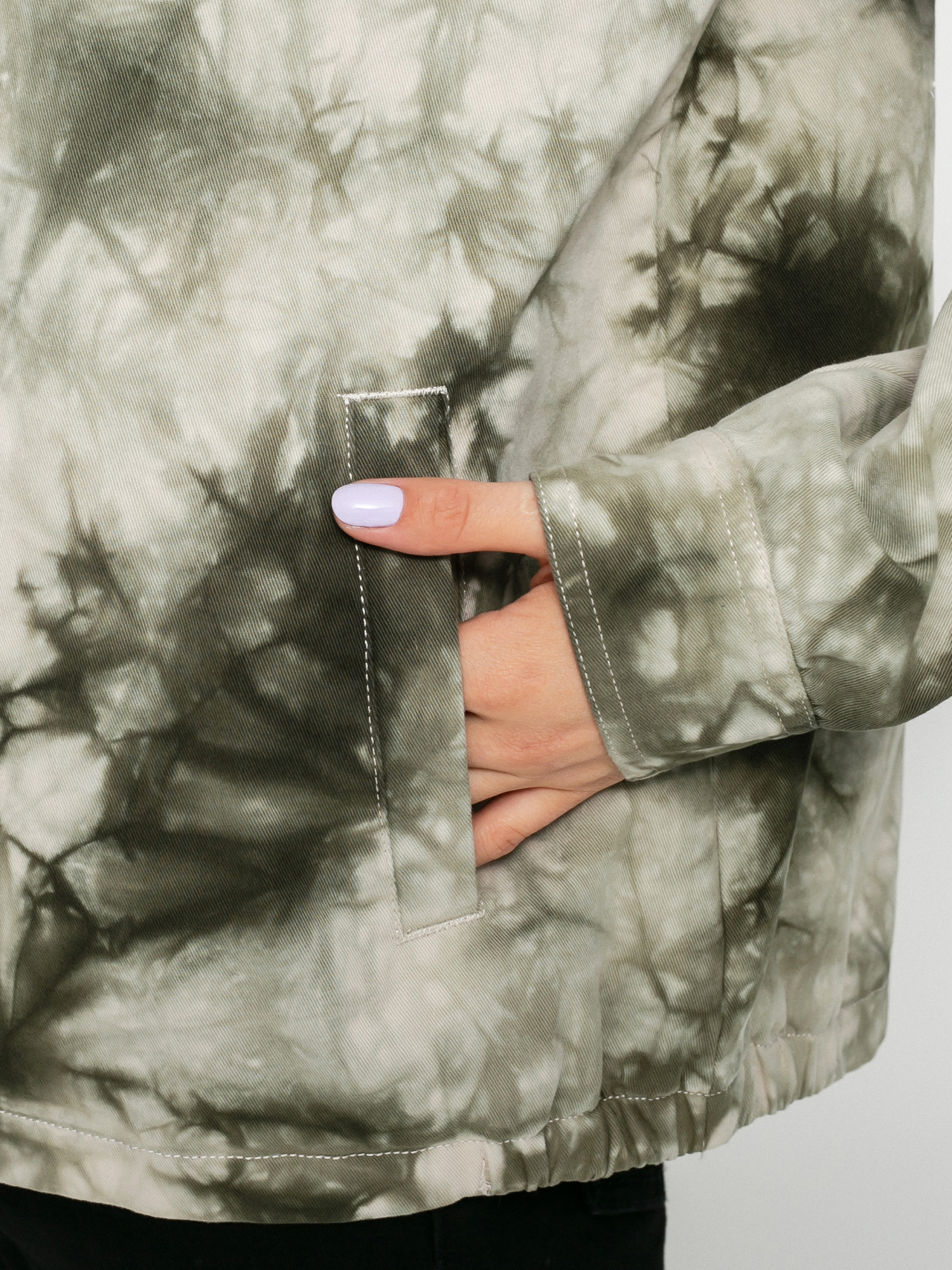 Kurtka Brixton Utopia Wmn (beige/military olive)