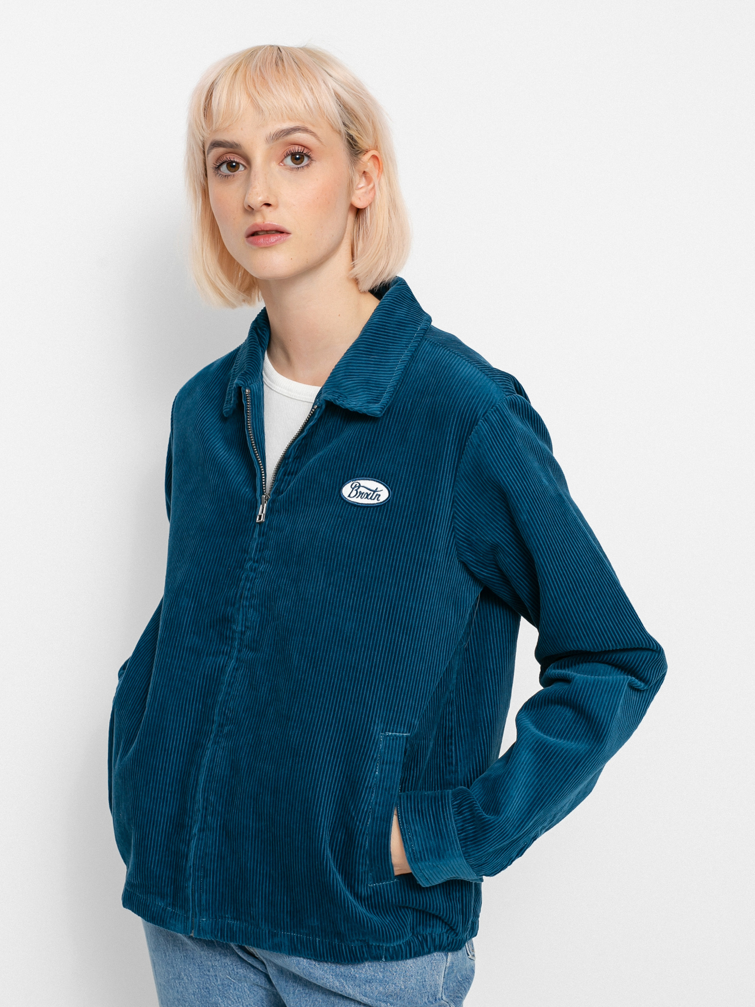 Kurtka Brixton Utopia Wmn (marine blue)