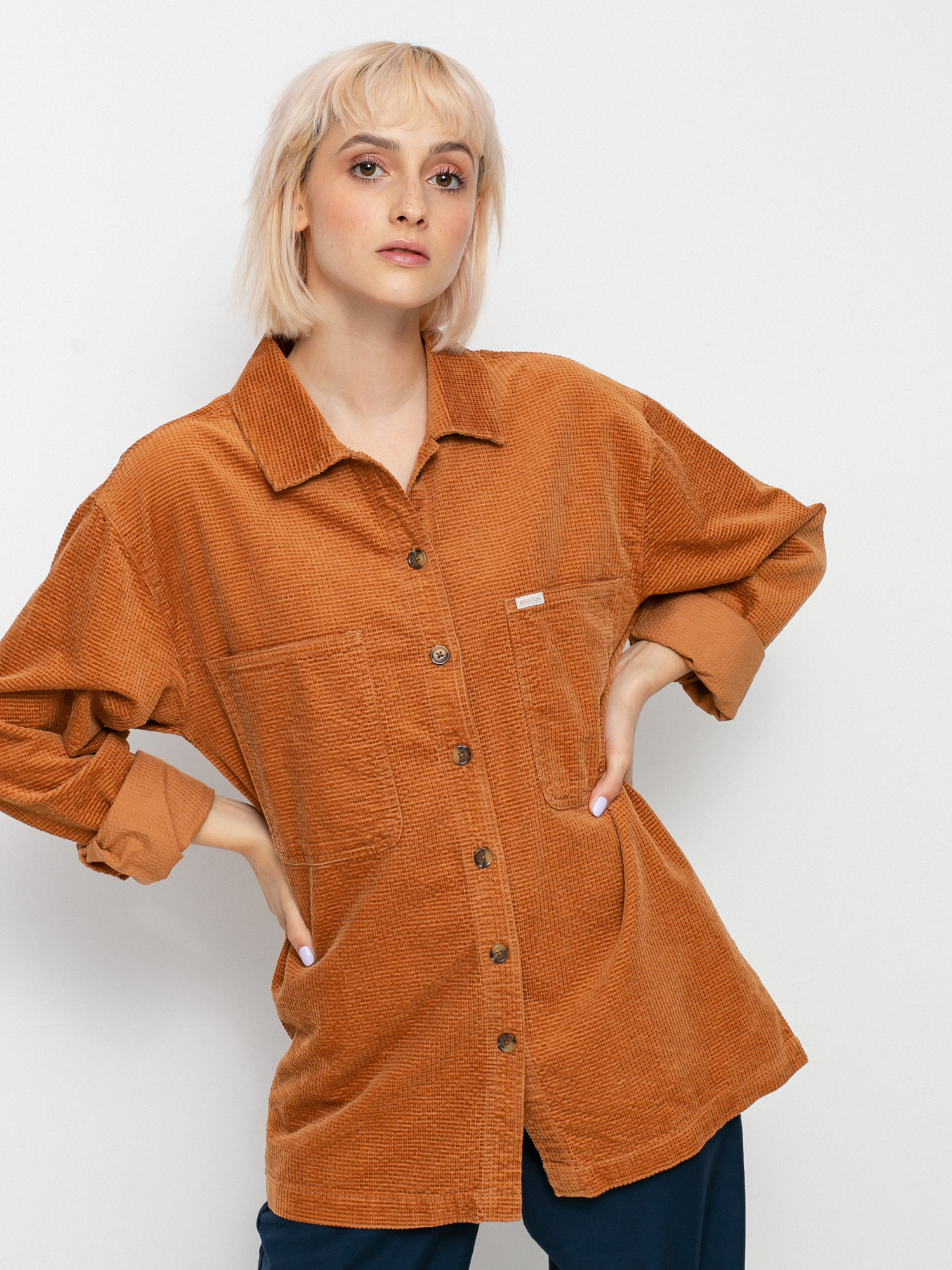 Koszula Brixton Bowery Tunic Overshirt Wmn (lion)