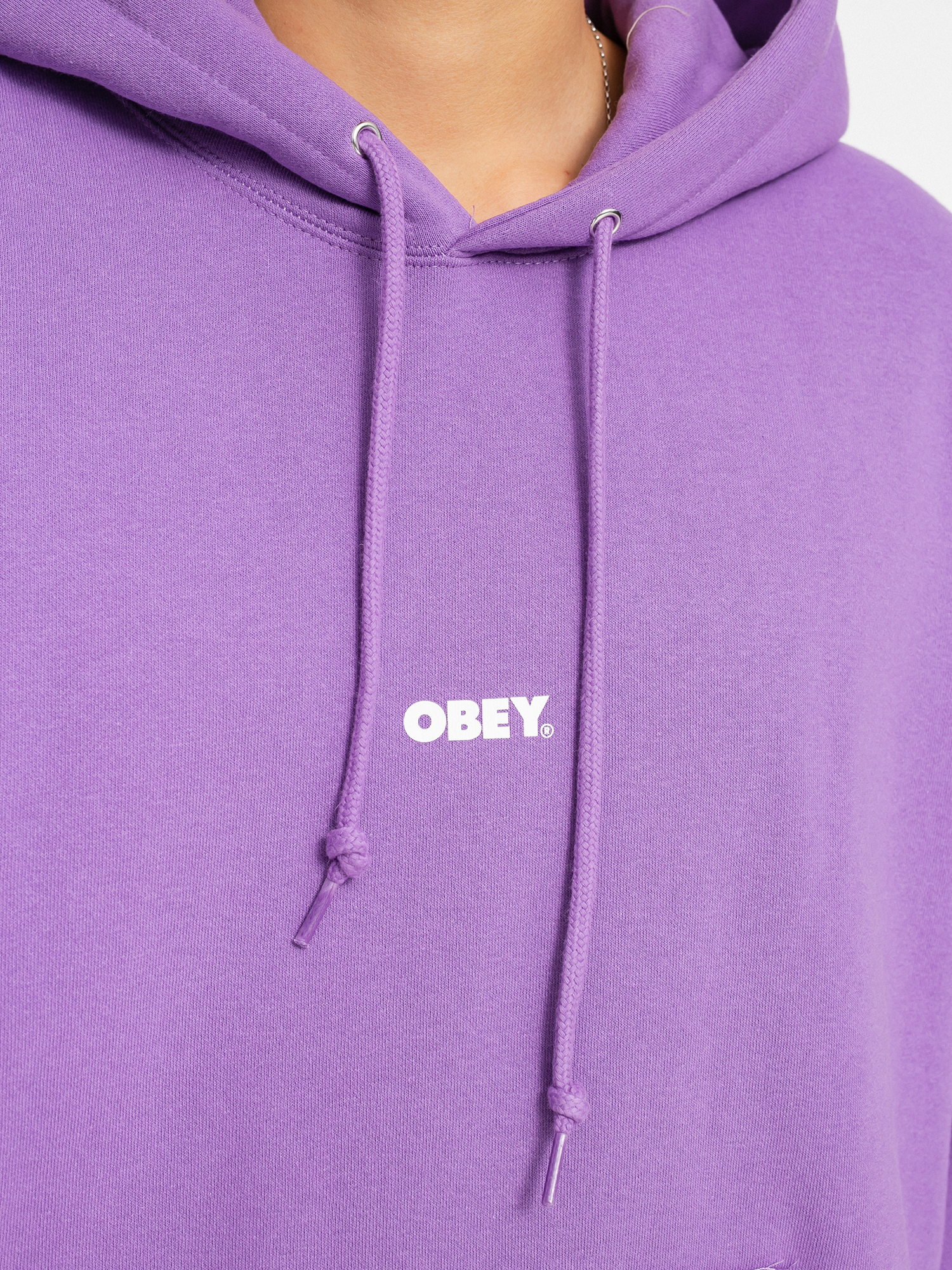 Bluza z kapturem OBEY Obey Bold Mini HD (orchid)