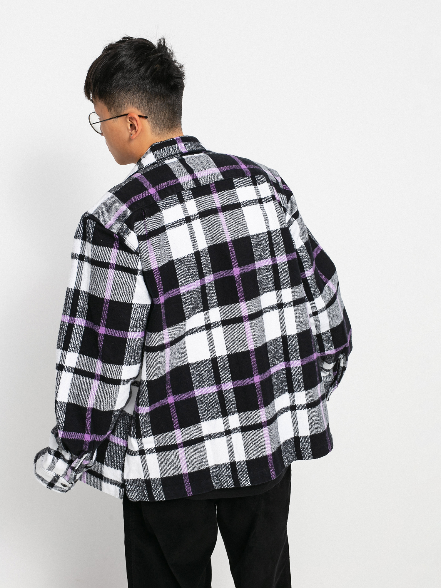Koszula OBEY Advert Woven (black multi)