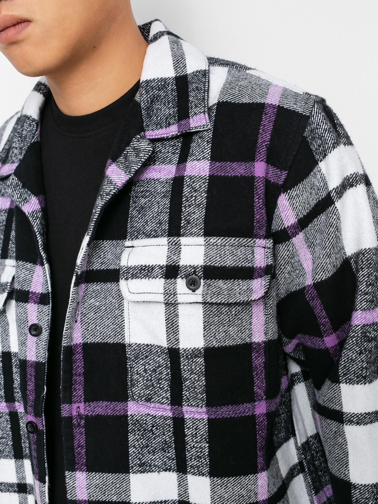 Koszula OBEY Advert Woven (black multi)