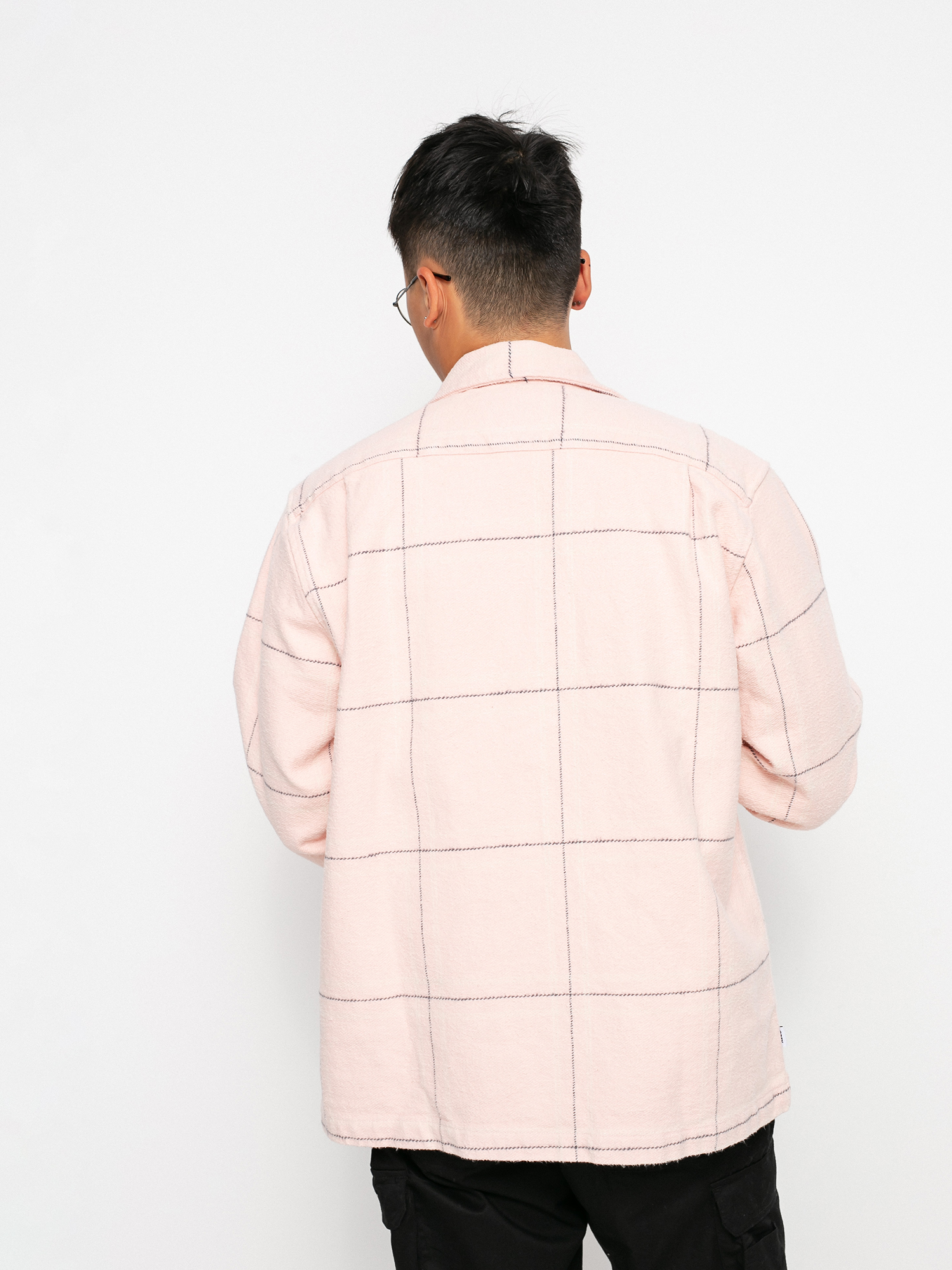 Koszula OBEY Fiasco (pink multi)