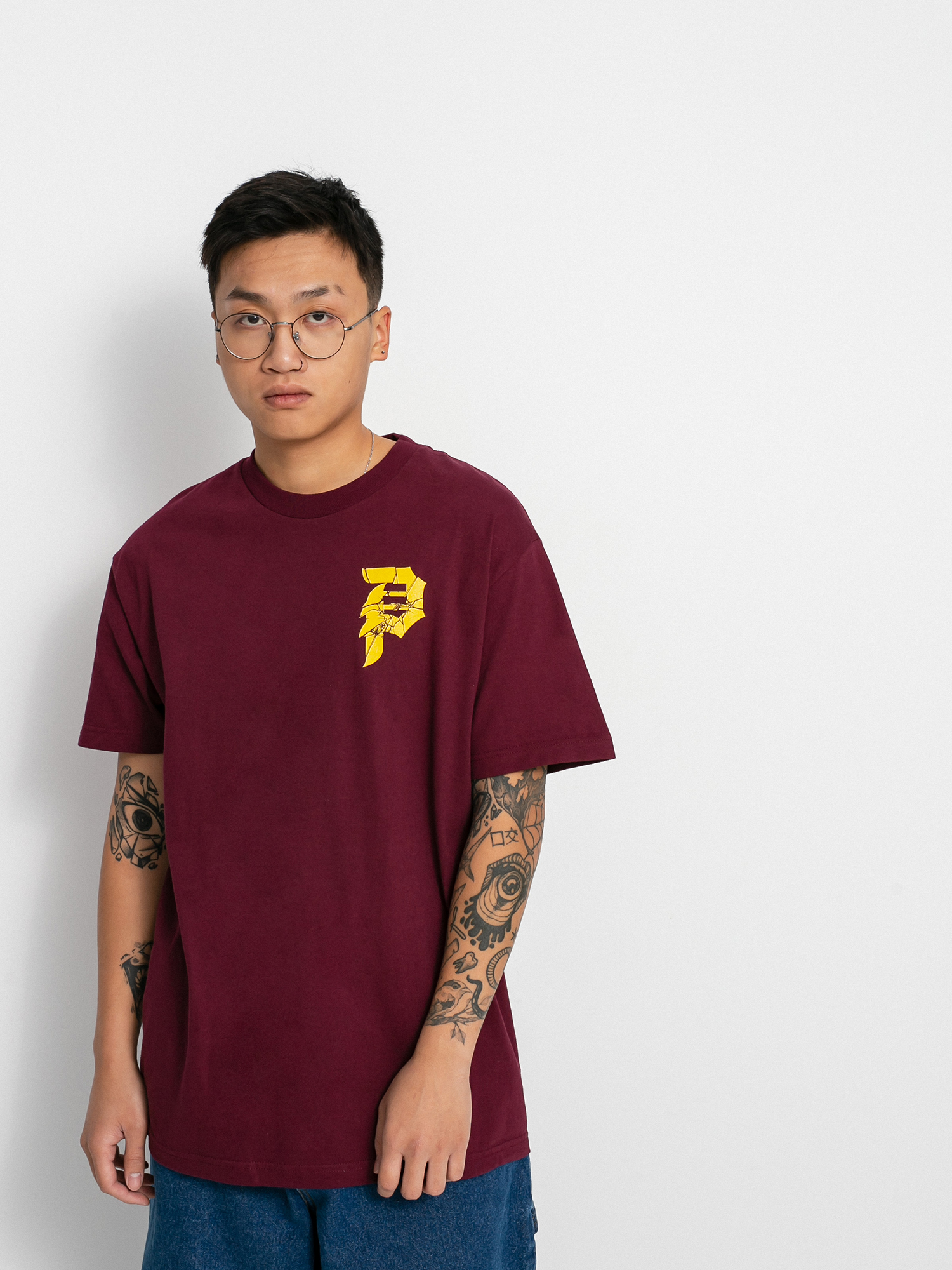 T-shirt Primitive Breakthrough (burgundy)