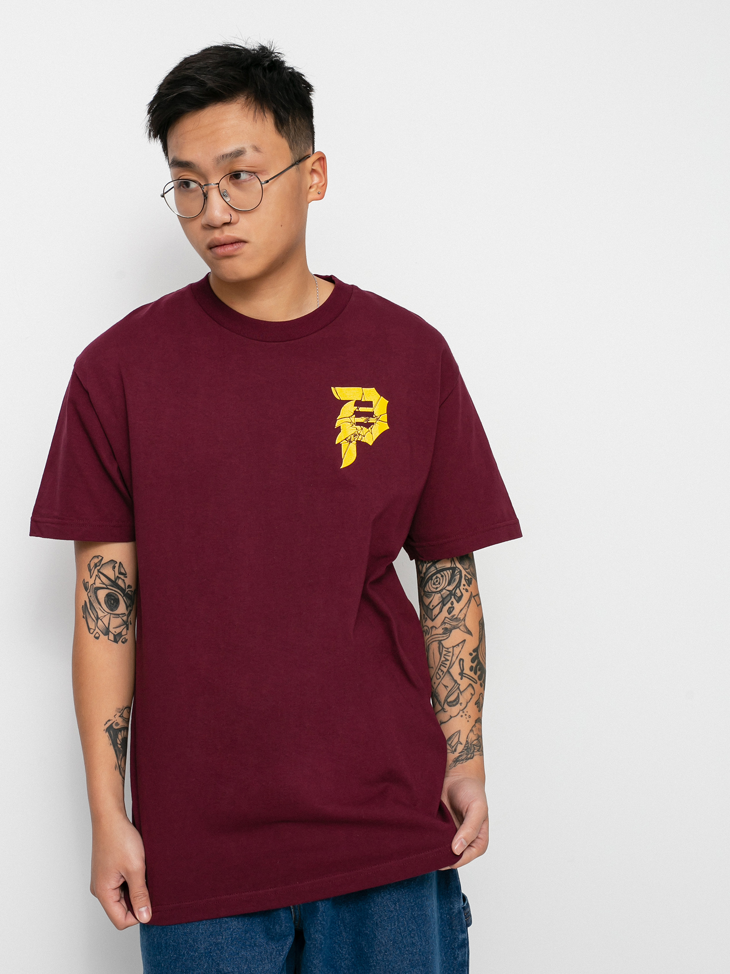 T-shirt Primitive Breakthrough (burgundy)