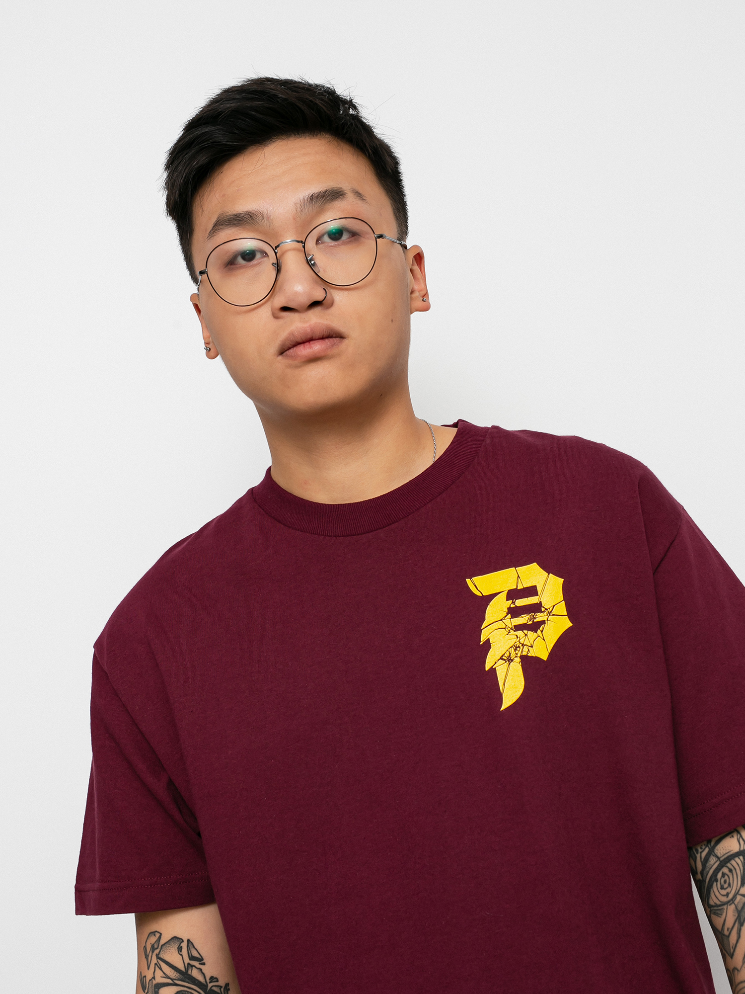 T-shirt Primitive Breakthrough (burgundy)
