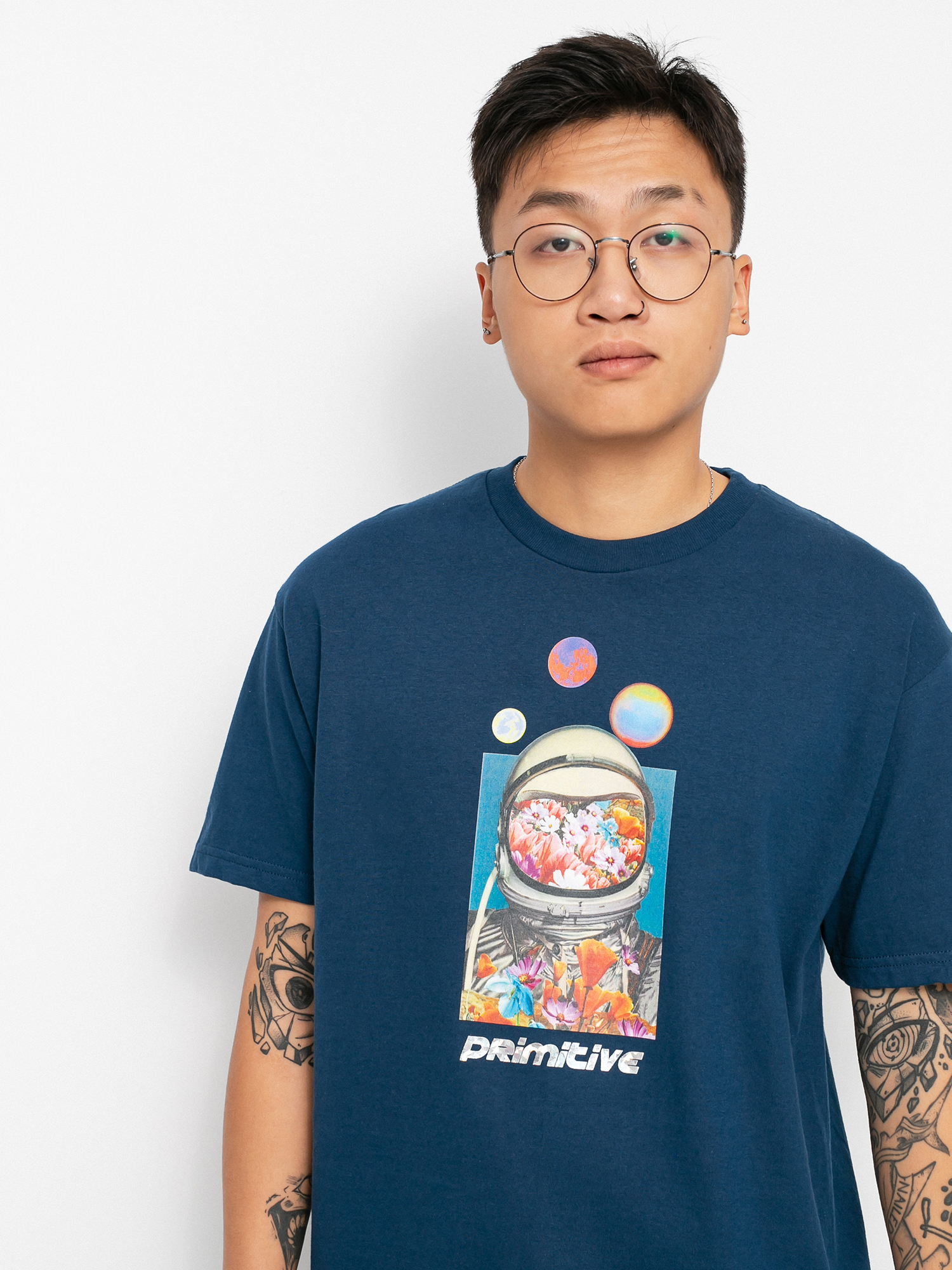 T-shirt Primitive Contact (harbor blue)