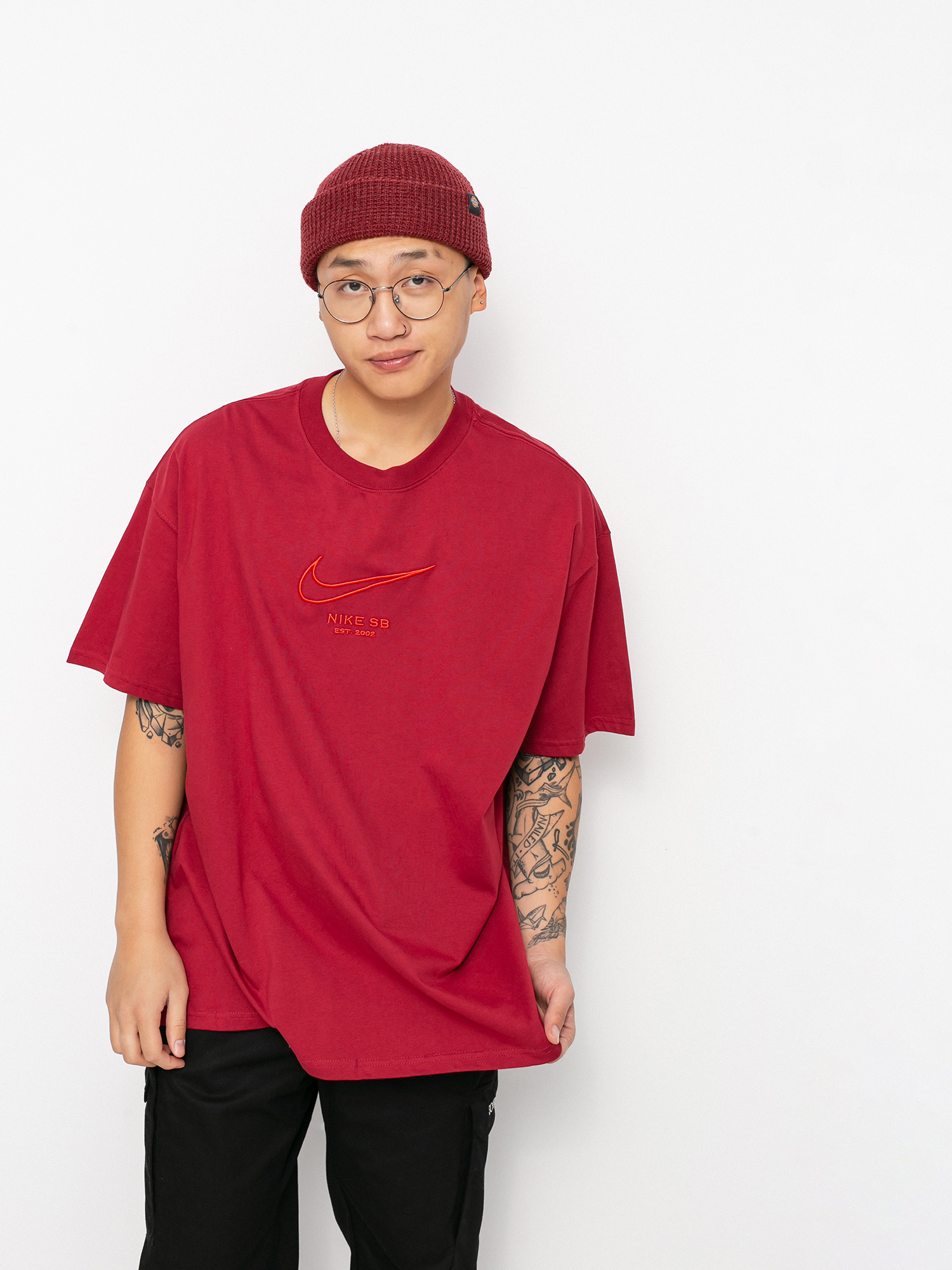 T-shirt Nike SB Luxury (pomegranate)