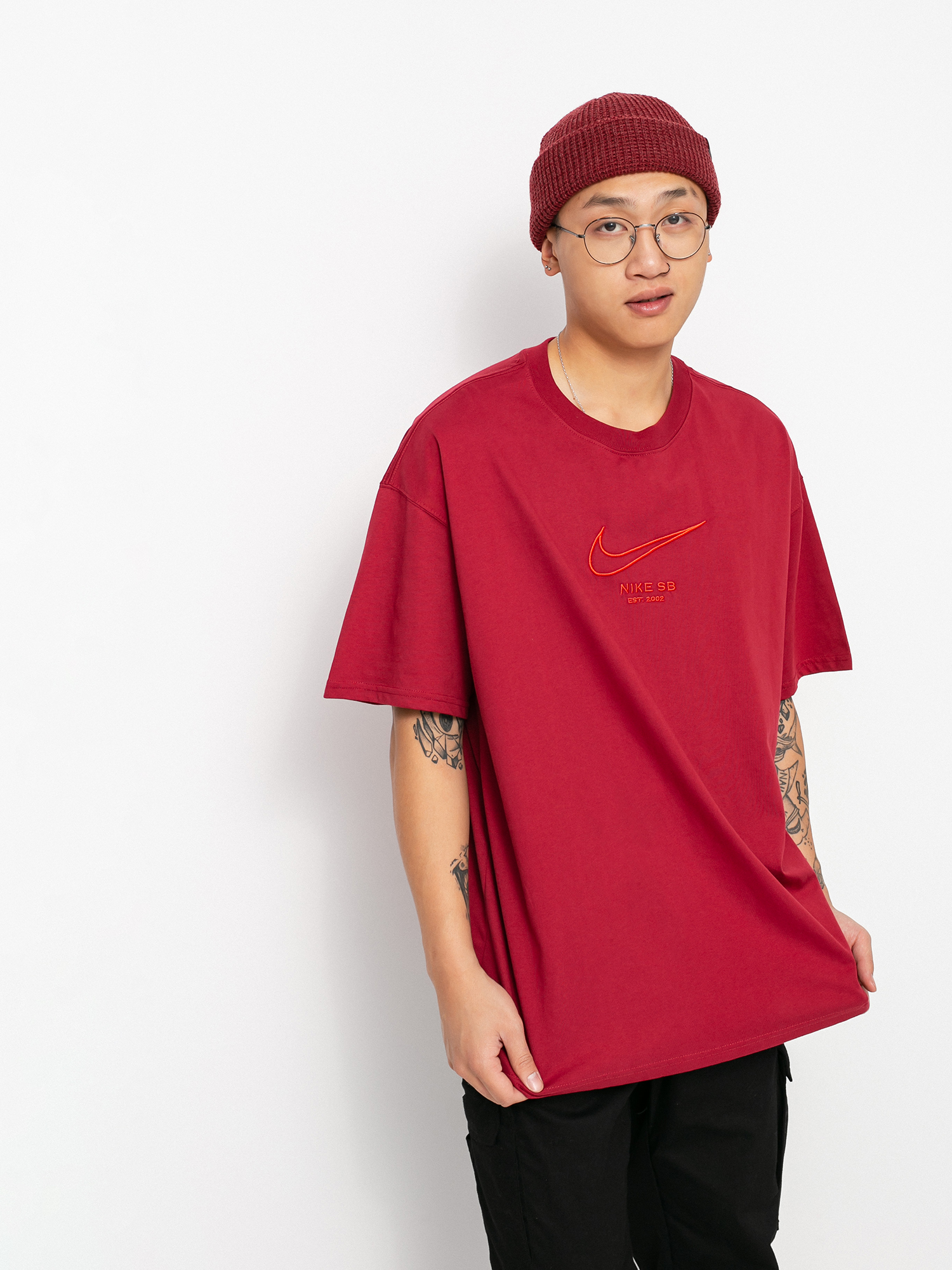 T-shirt Nike SB Luxury (pomegranate)