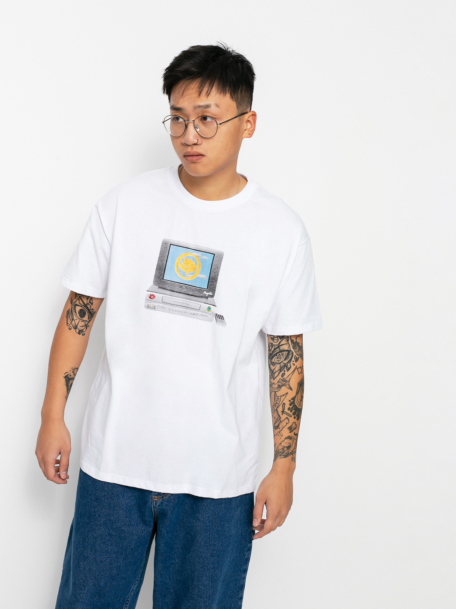 T-shirt Magenta Codex (white)