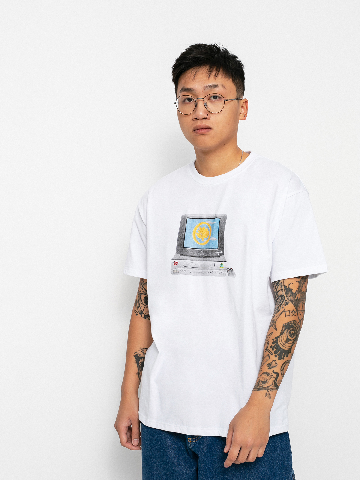 T-shirt Magenta Codex (white)