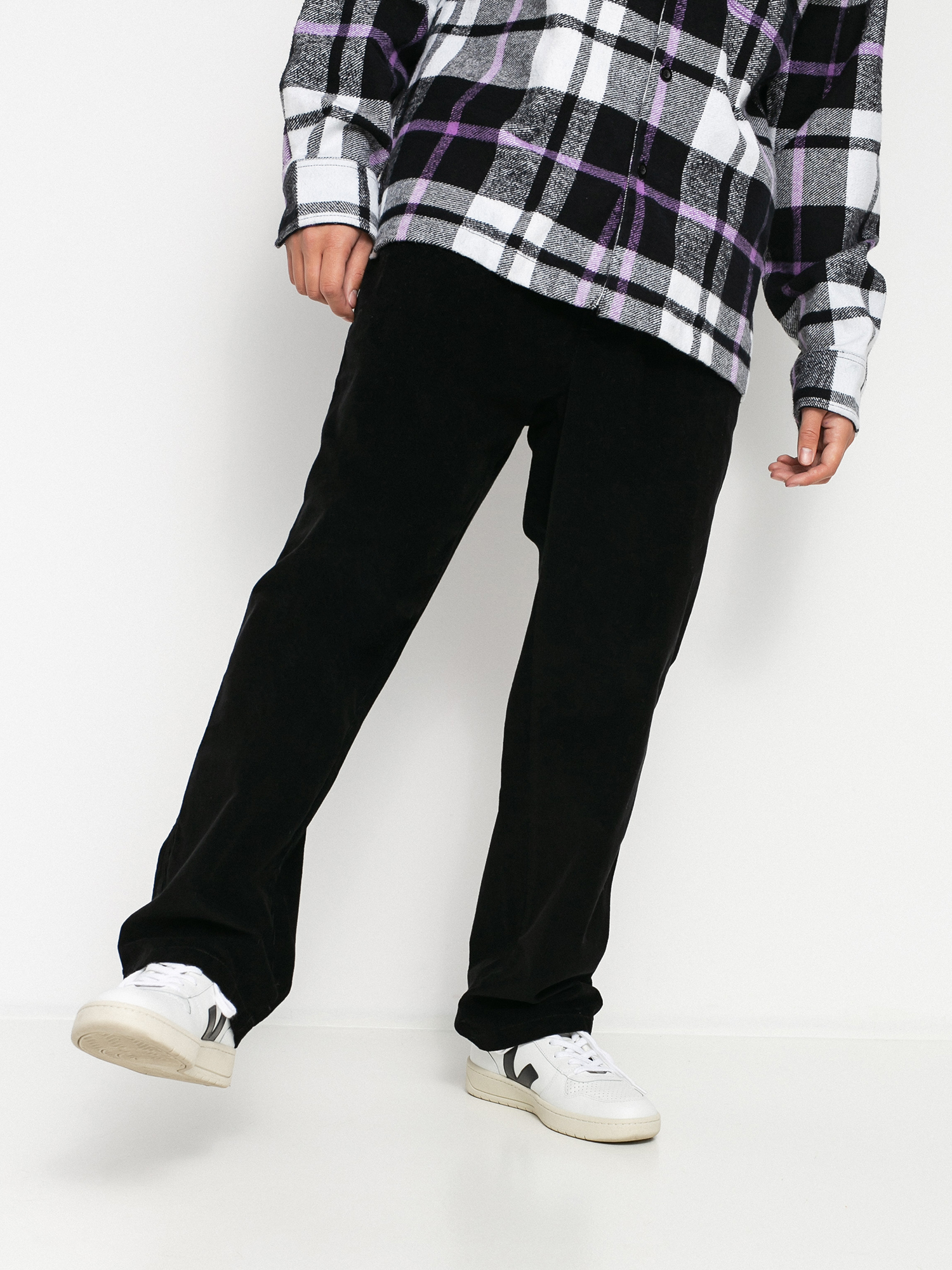 Spodnie Polar Skate Cord Surf (black)