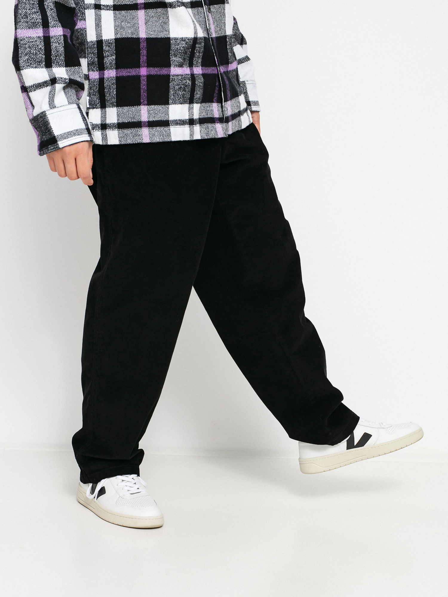 Spodnie Polar Skate Cord Surf (black)