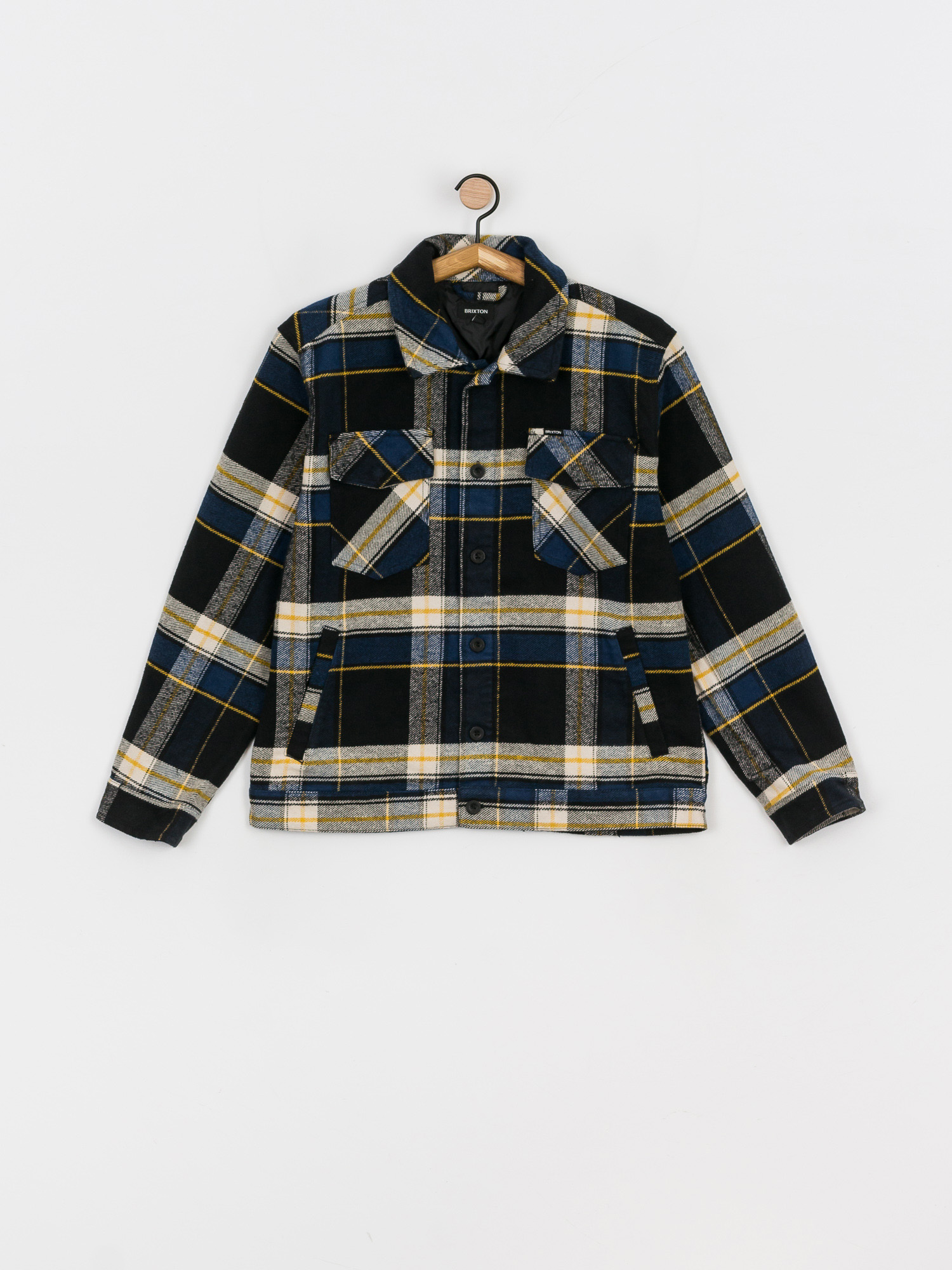 Kurtka Brixton Bowery Trucker (joe blue plaid)
