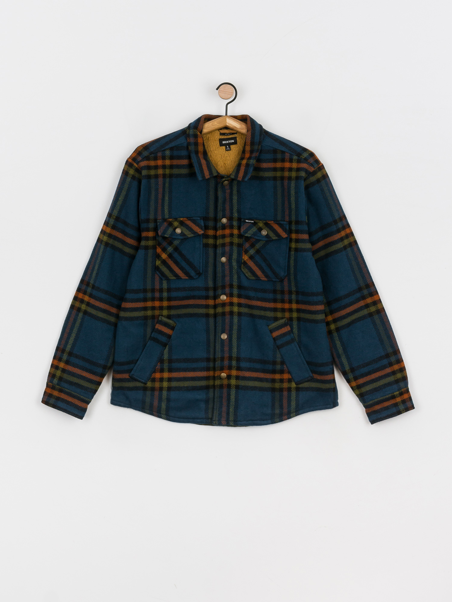 Kurtka Brixton Bowery Lined (marine blue)