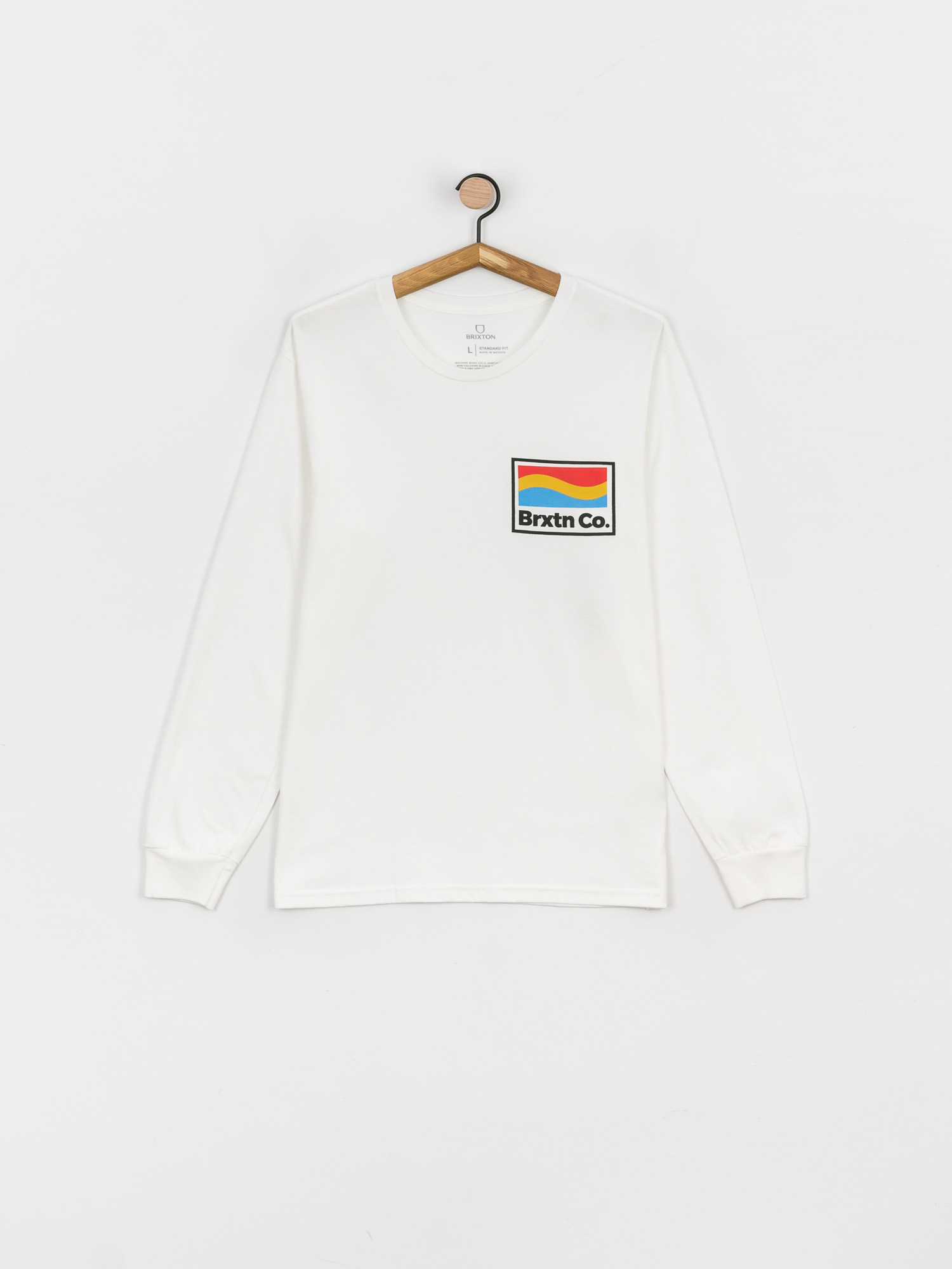 Longsleeve Brixton New Wave (white)