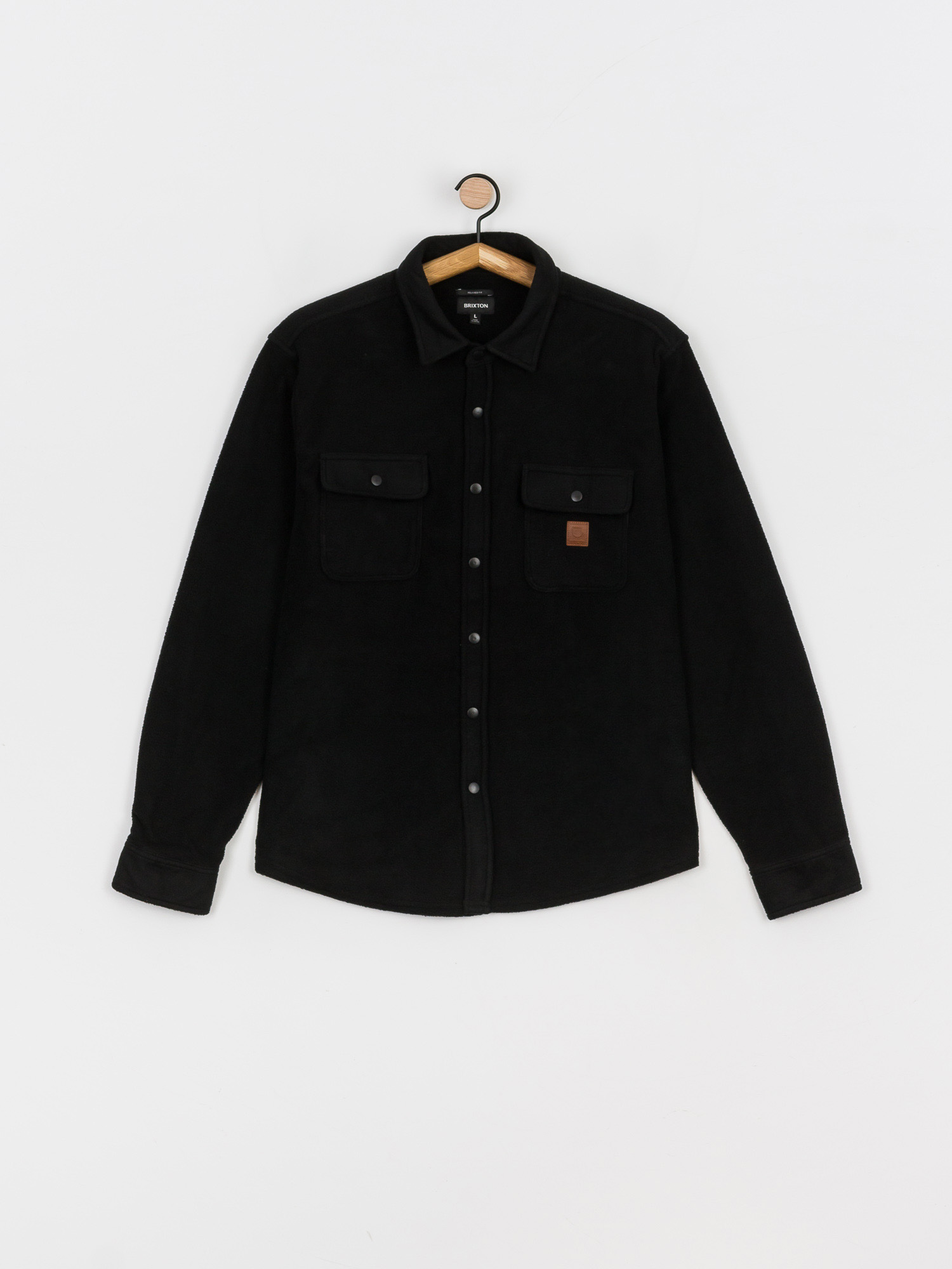 Koszula Brixton Bowery Arctic Stretch Ls (black)